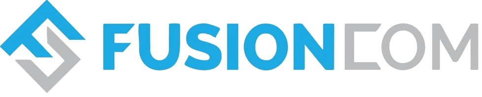 Logo de FusionCom.