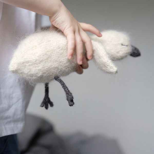 Svaneungen knitting pattern by Aftenstrikk