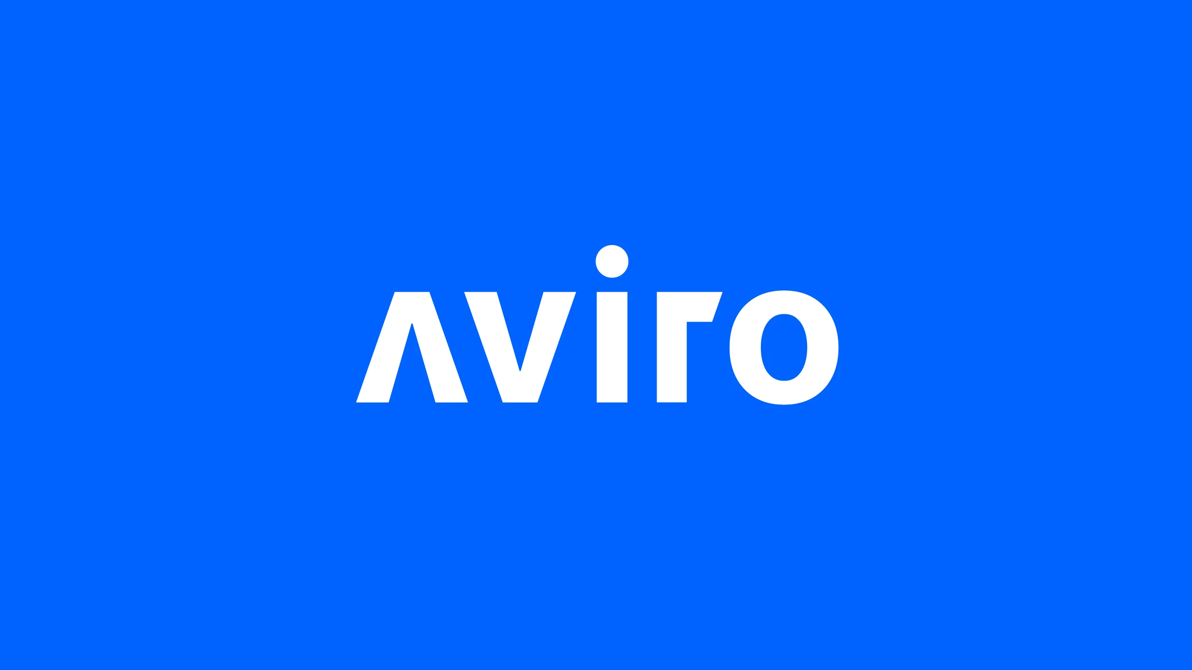 Aviro fintech brand logo design