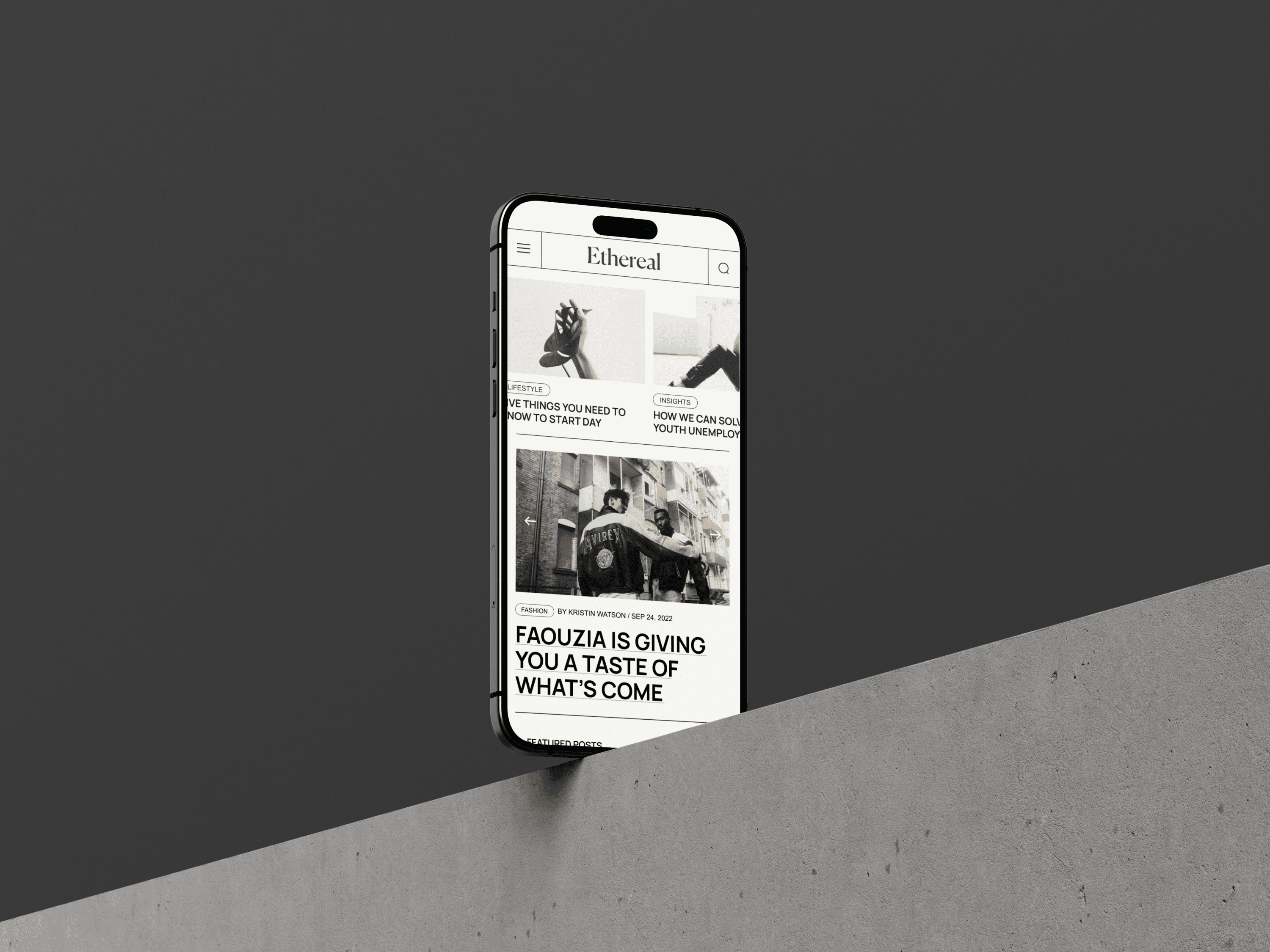 Moobile app designed by @shakibali