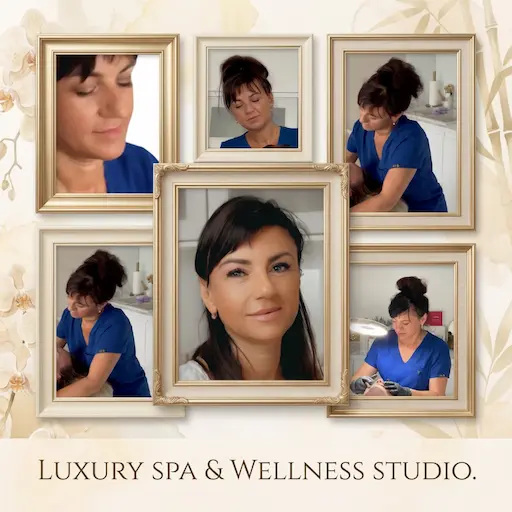 Właścicielka Dorota Leniart w pracy w swoim salonie Belleza Beauty w Rzeszowie