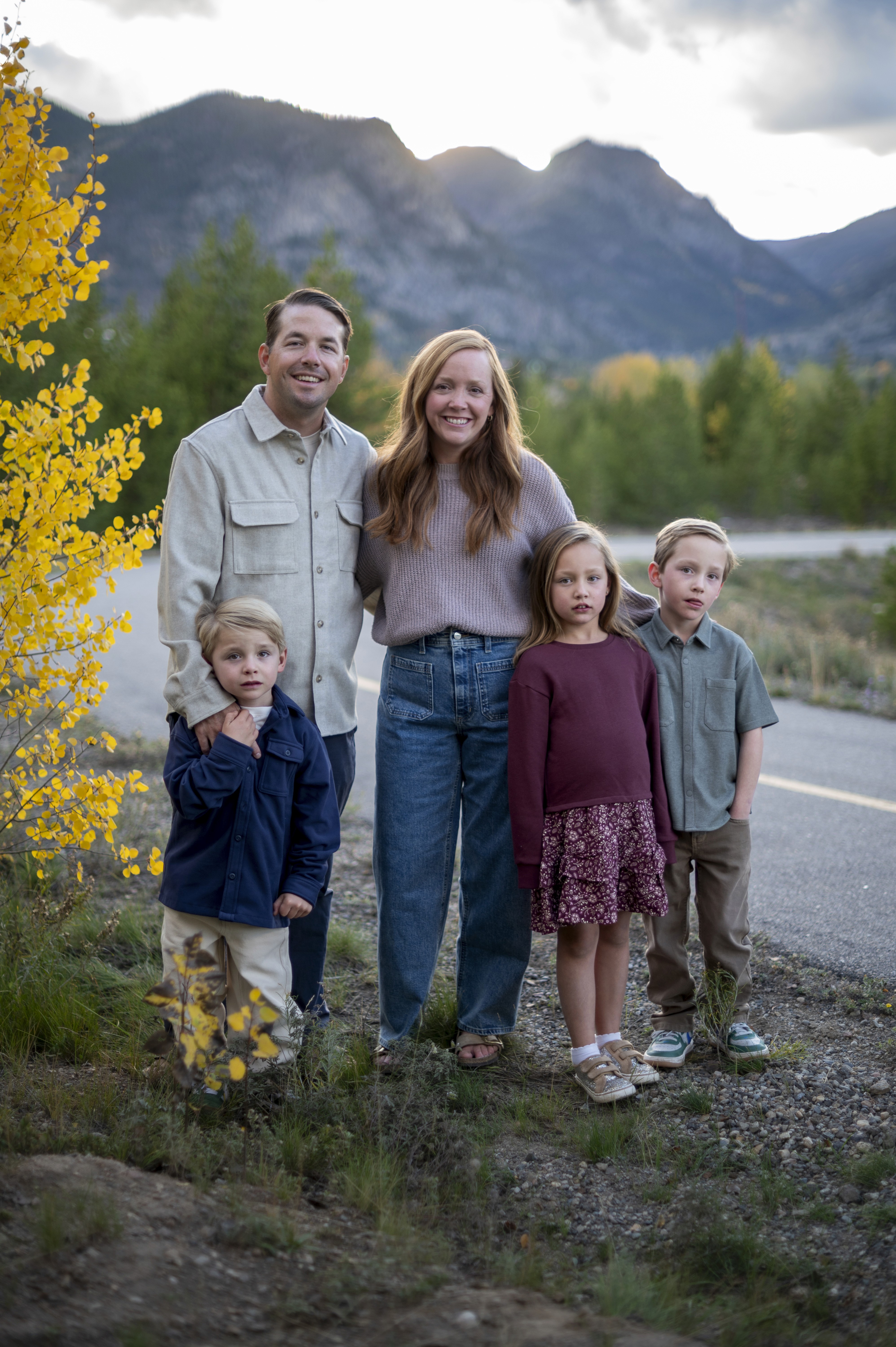 Fall family photo session