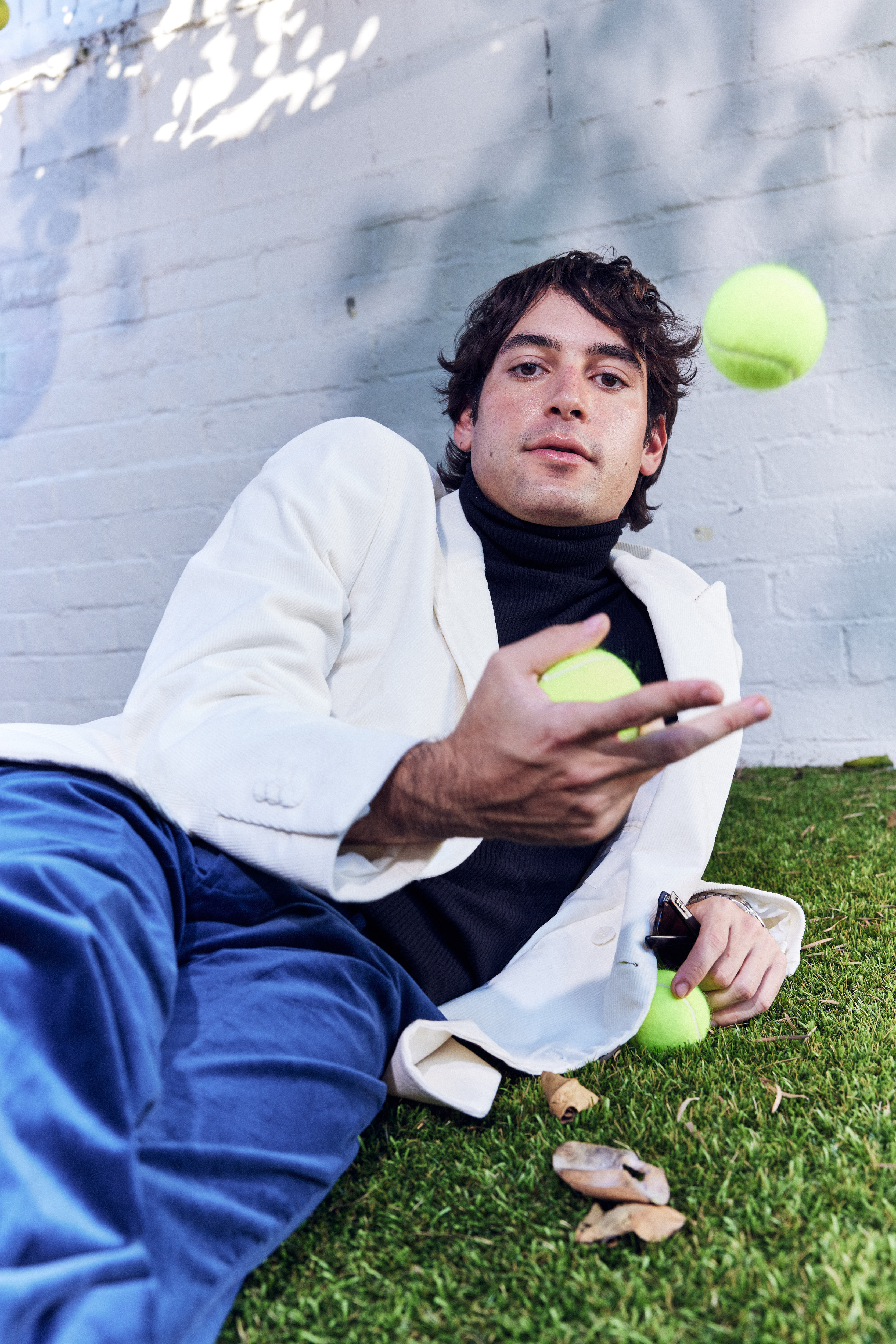 Woman Sit On The Floor