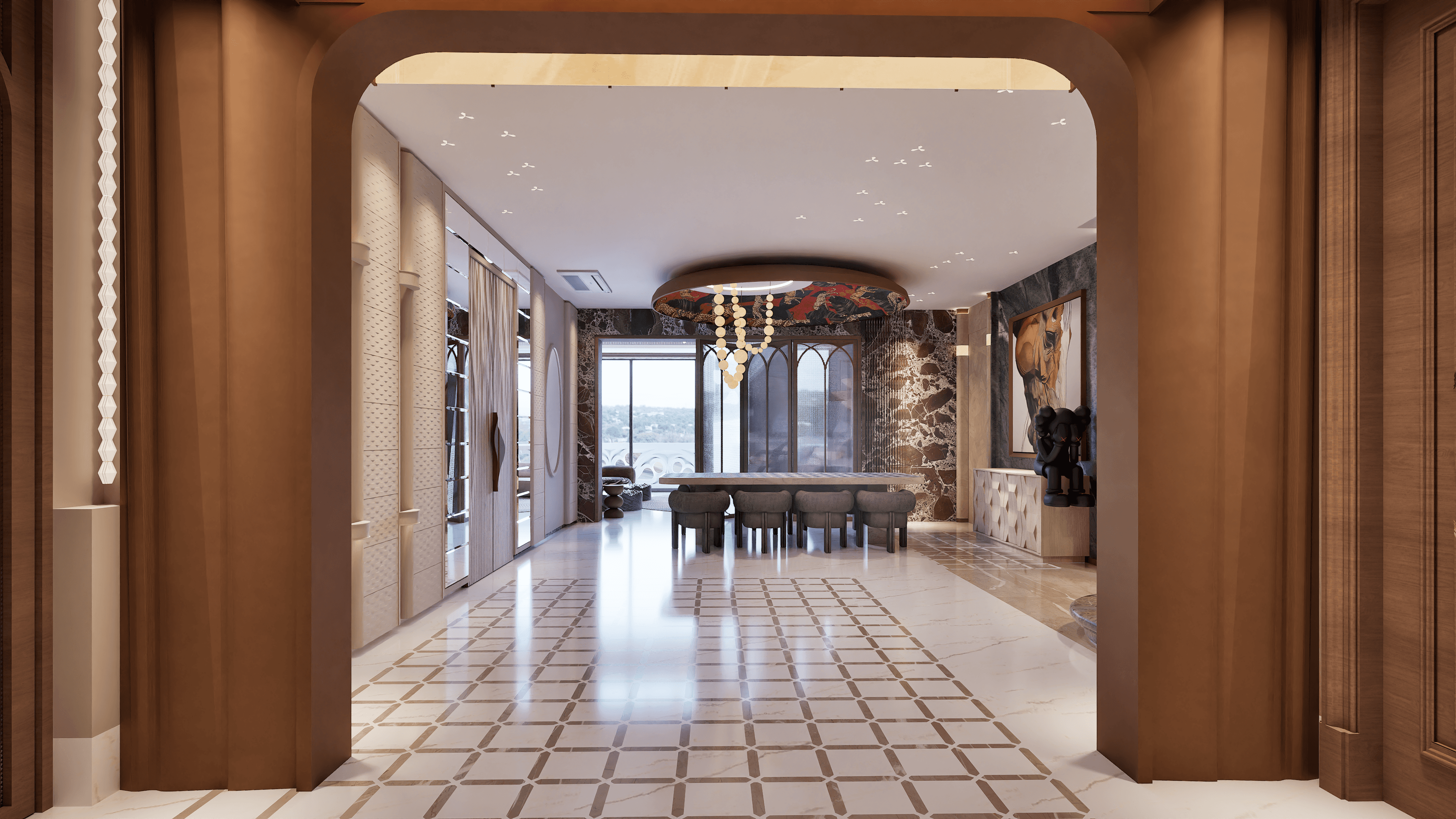 CTA section background image featuring a modern interior design.