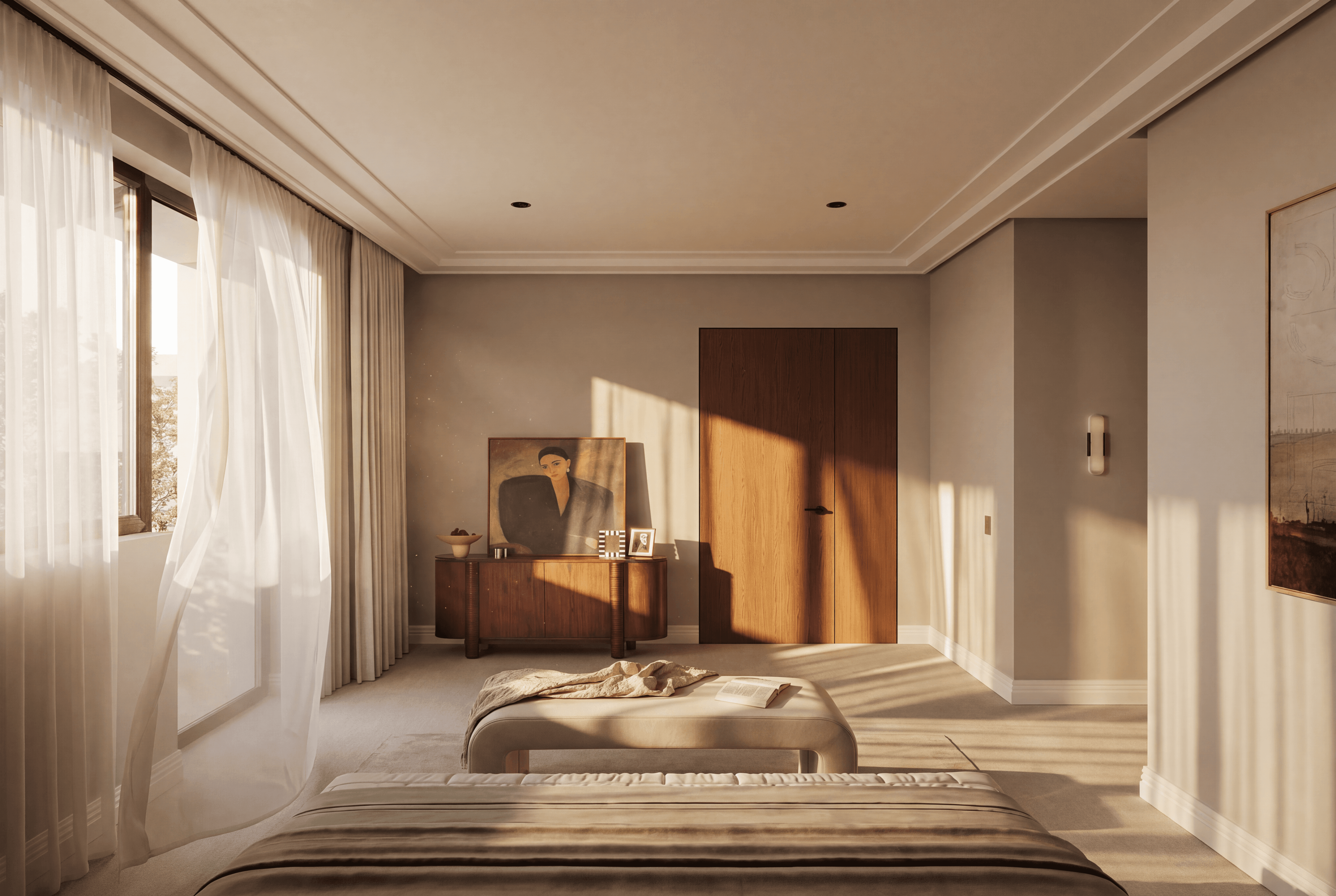 Sitting area render