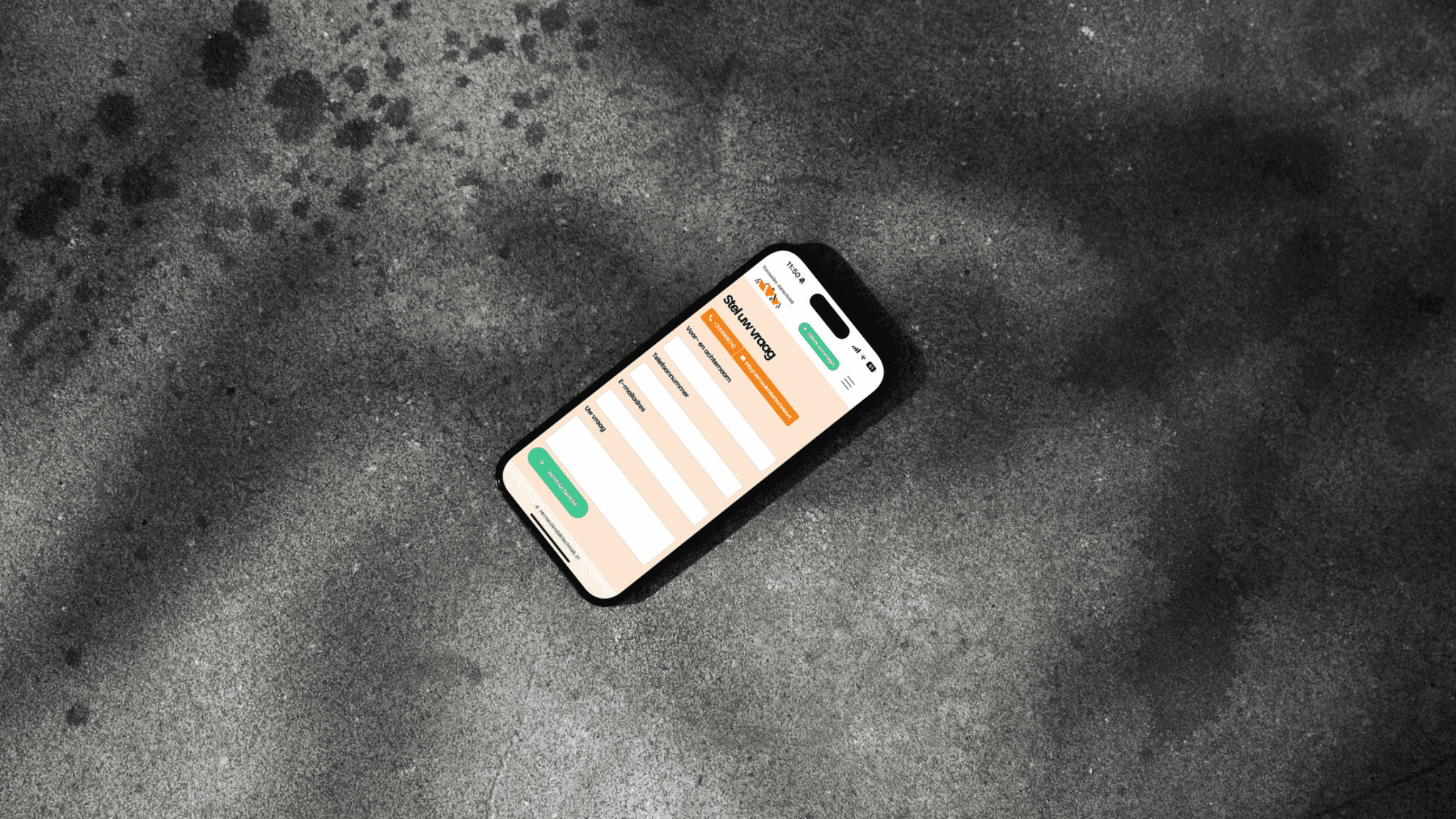 mobiele website vermeulen daktechniek