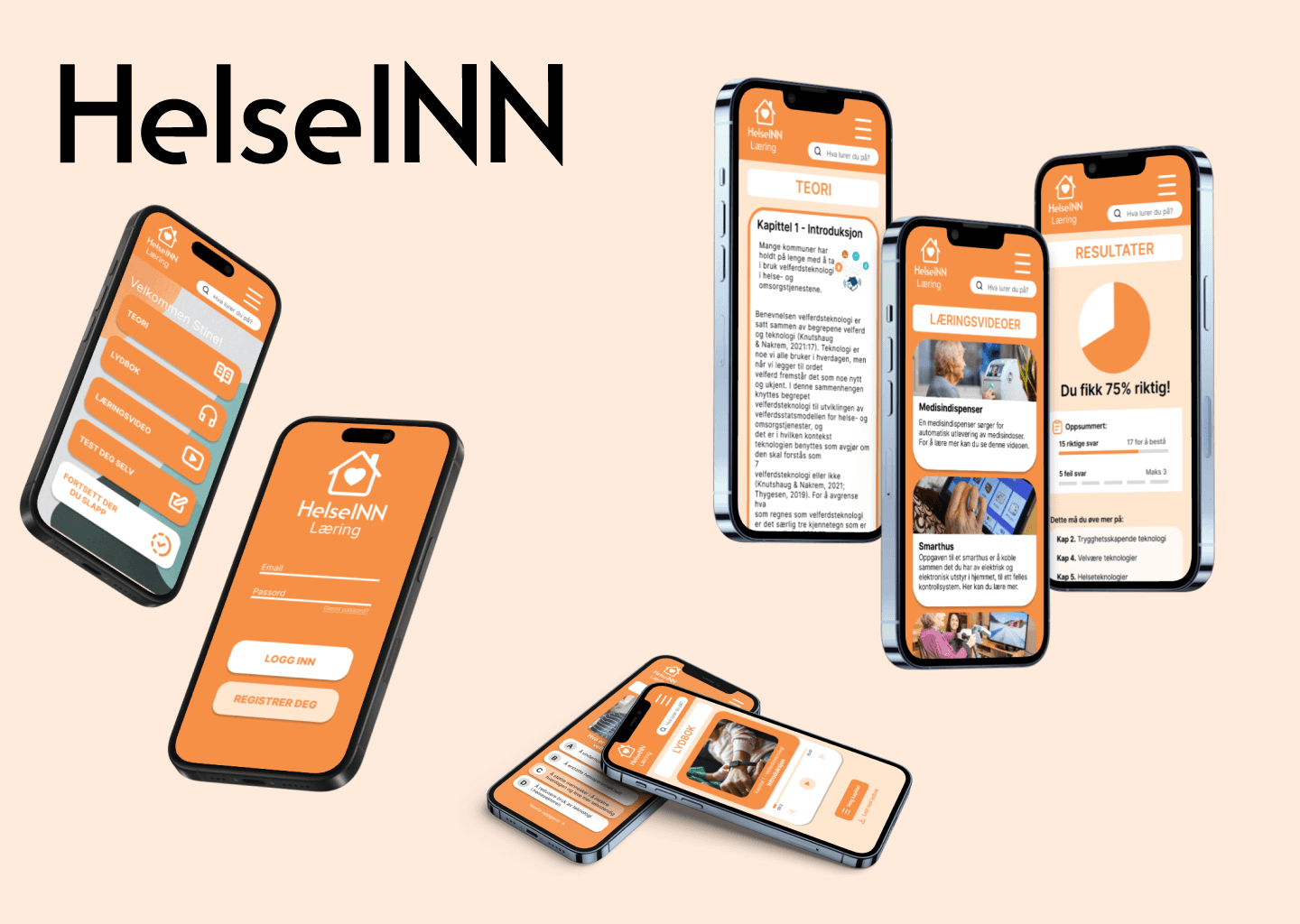 a cell phone on a bench