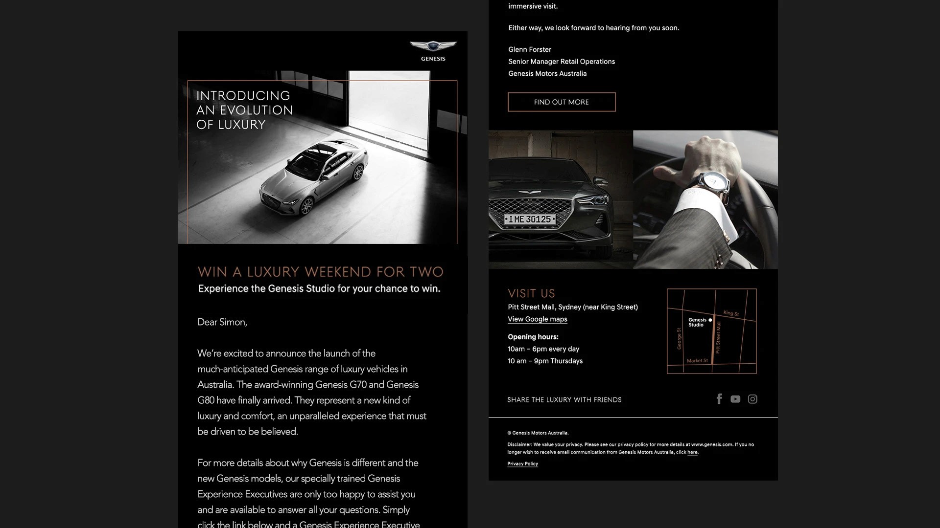 Homescreen with open bottom drawer