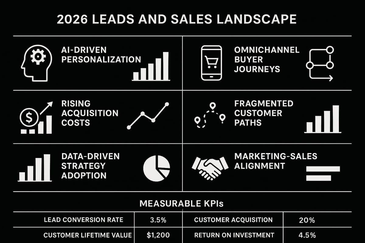 Understanding the 2026 Lead Generation and Sales Landscape