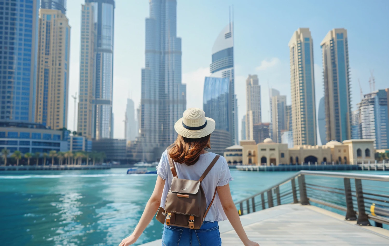 Un touriste au Qatar