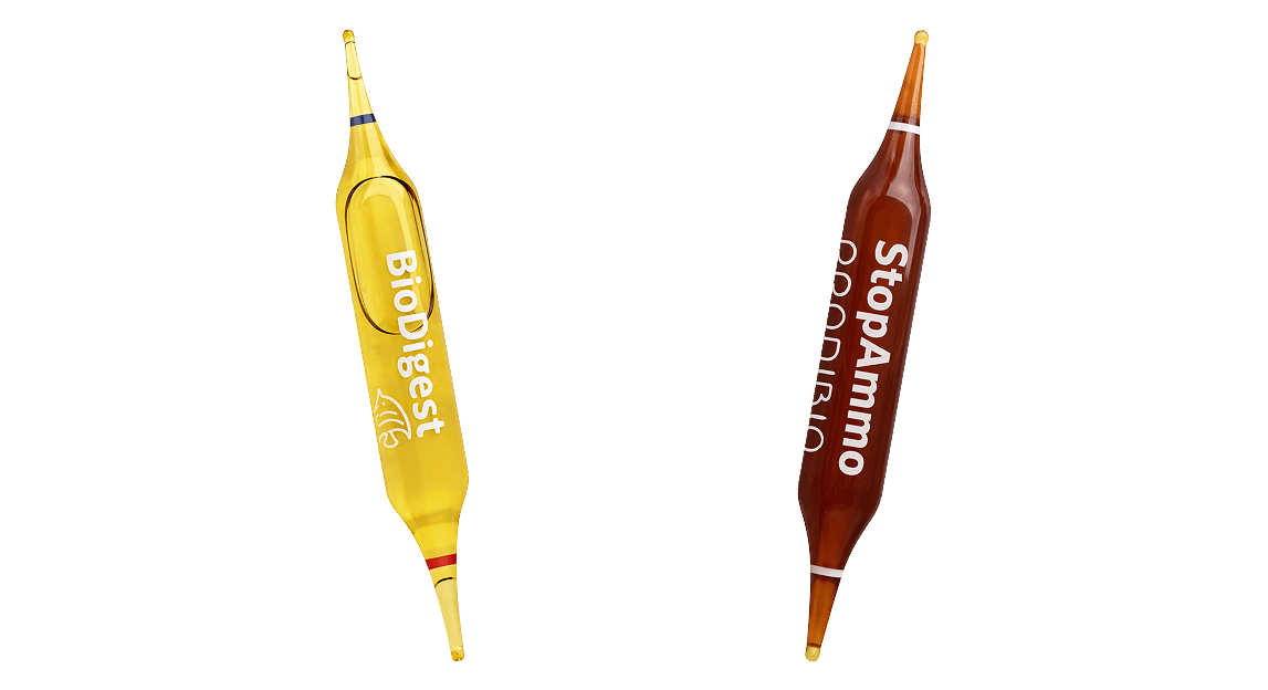 Bottle of skin care product