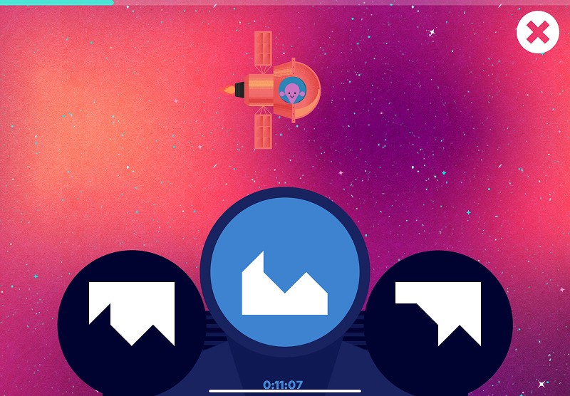 Make a square: choose the correct shape to complete the square