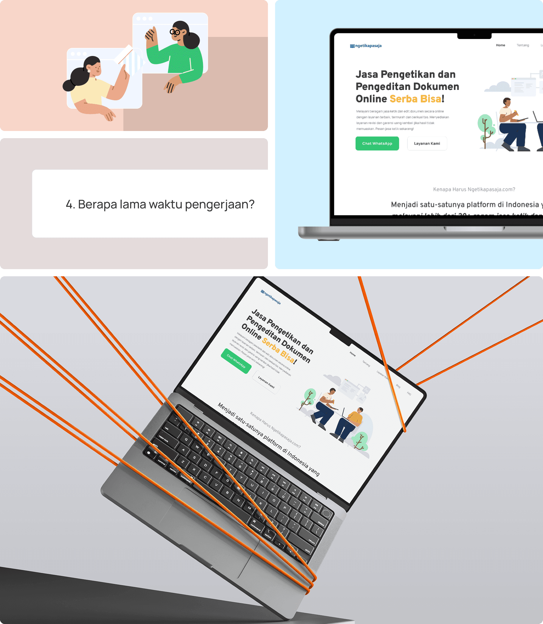 Ngetikapasaja redesign hero