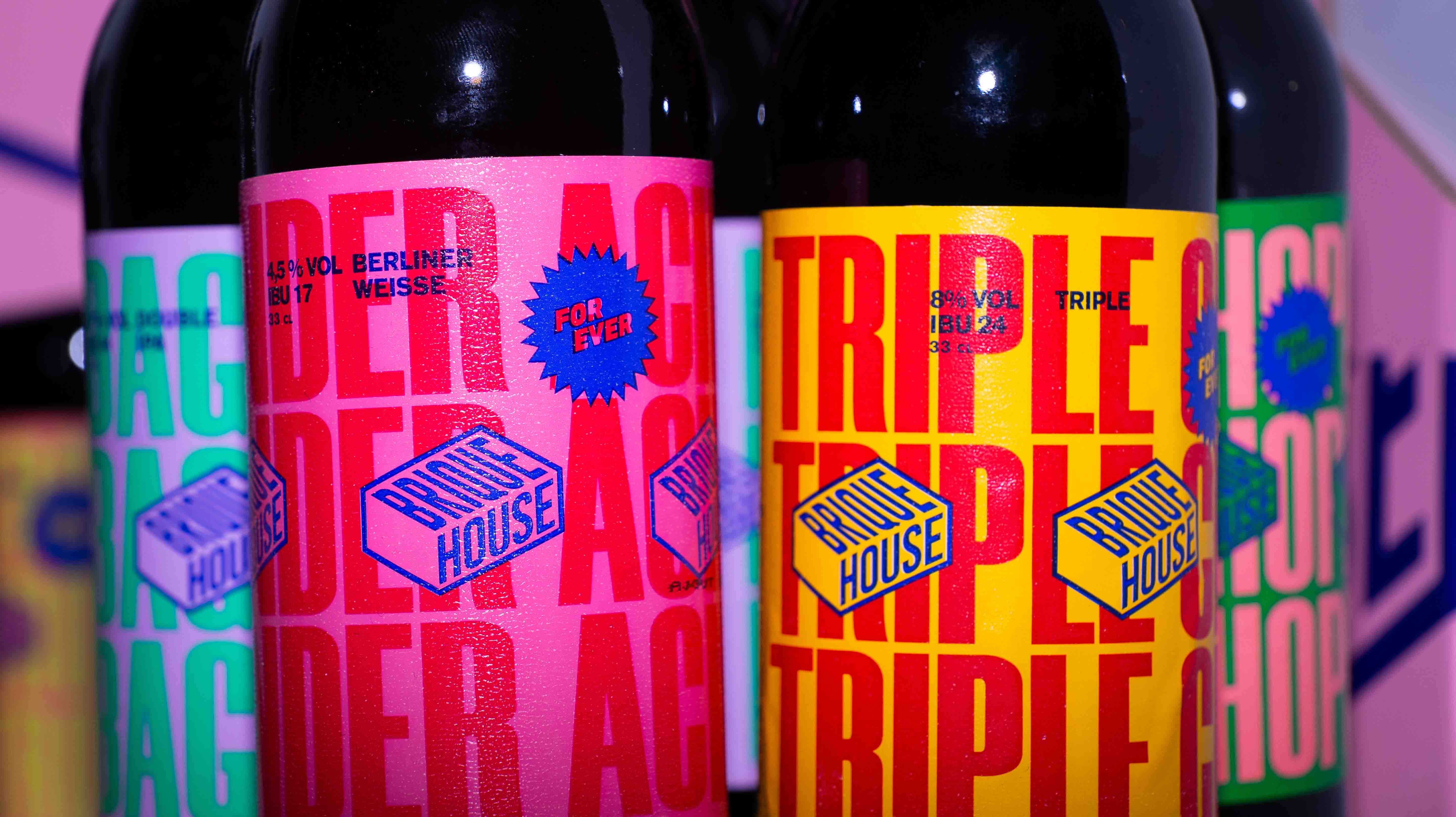 Zoom sur 2 bières Brique House : triple et under acid.
