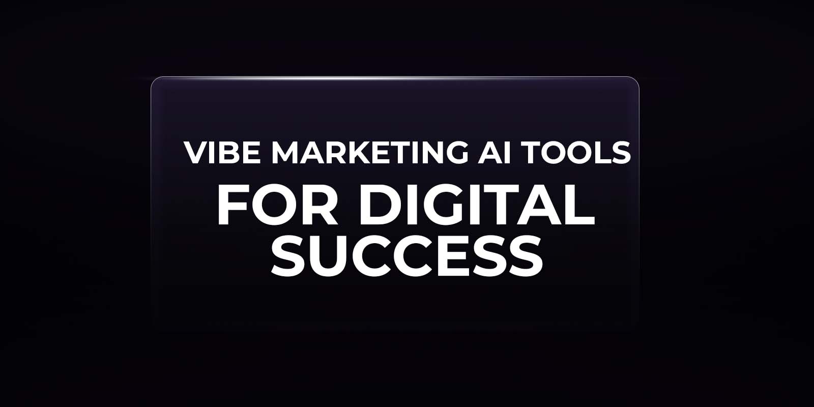 Vibe marketing AI