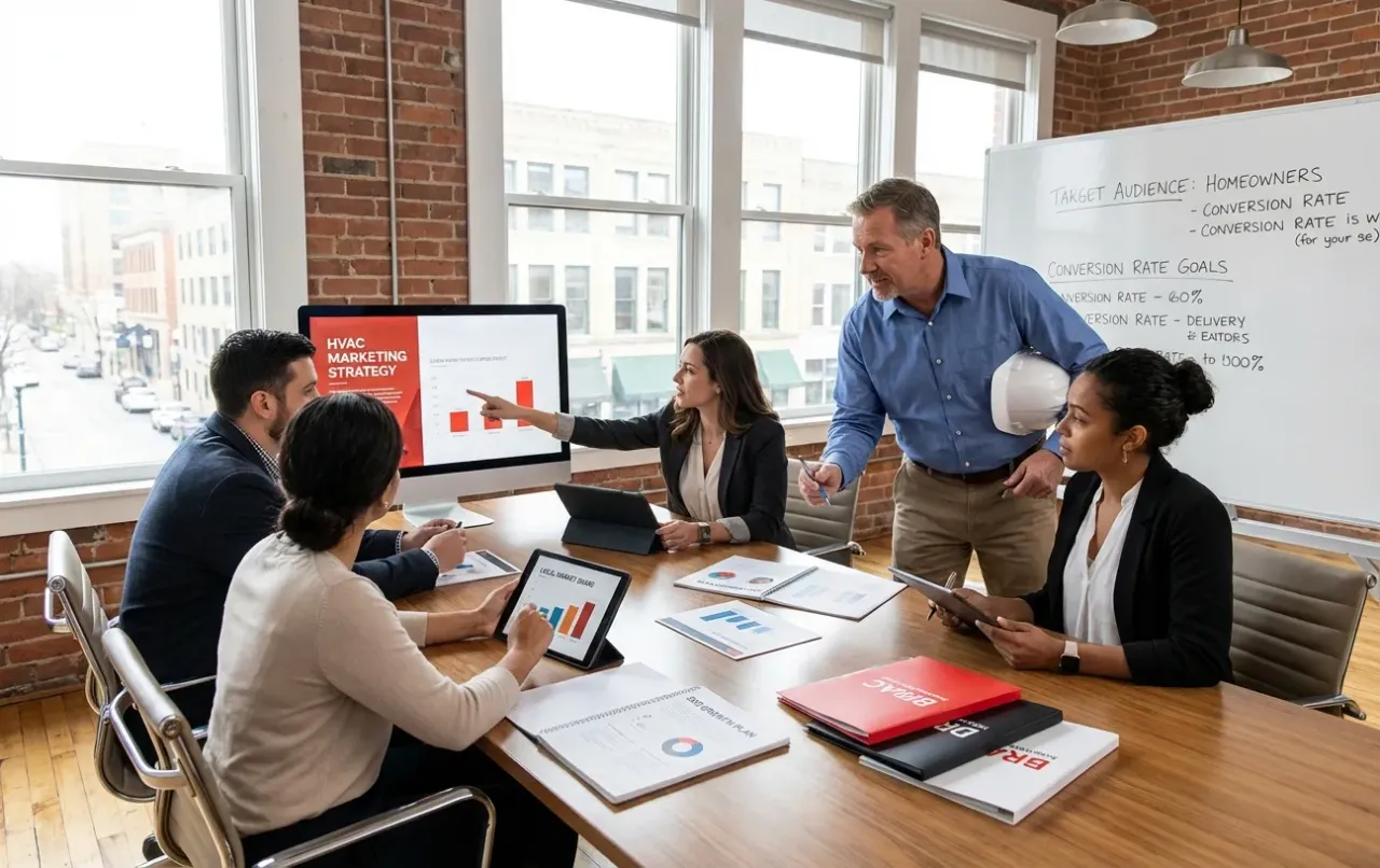 A man is standing in front of a table with a bunch of papers