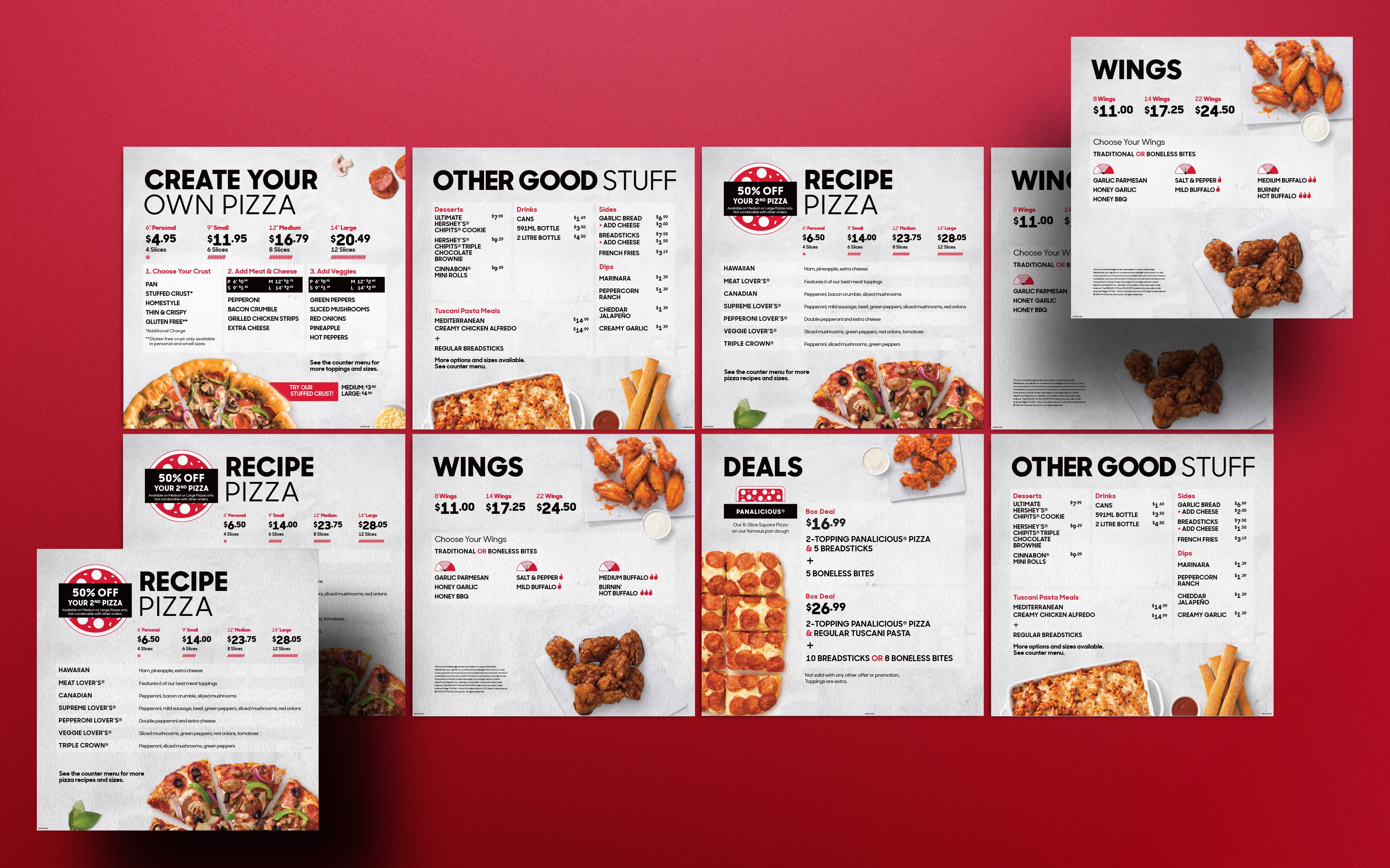 Pizza Hut Magnet Panels