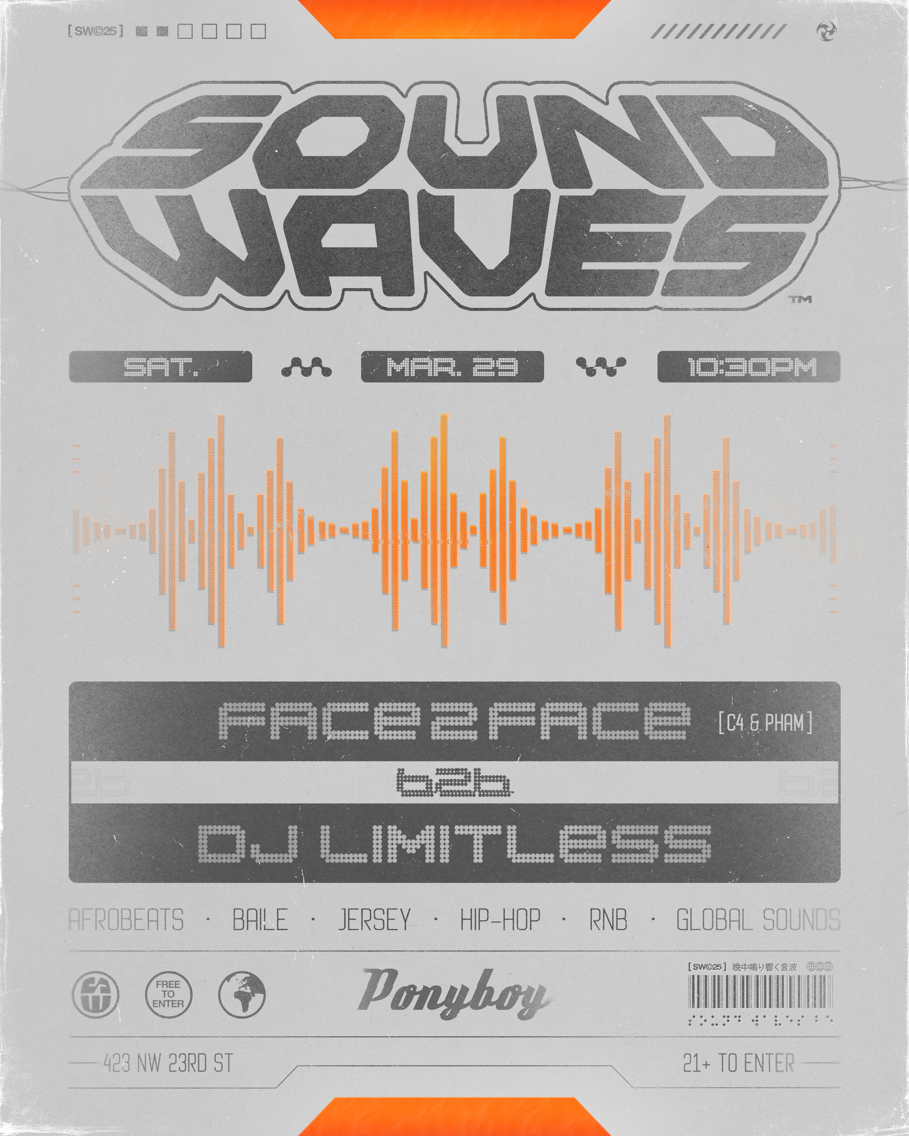 DJ Limitless x Face2Face - Ponyboy OKC