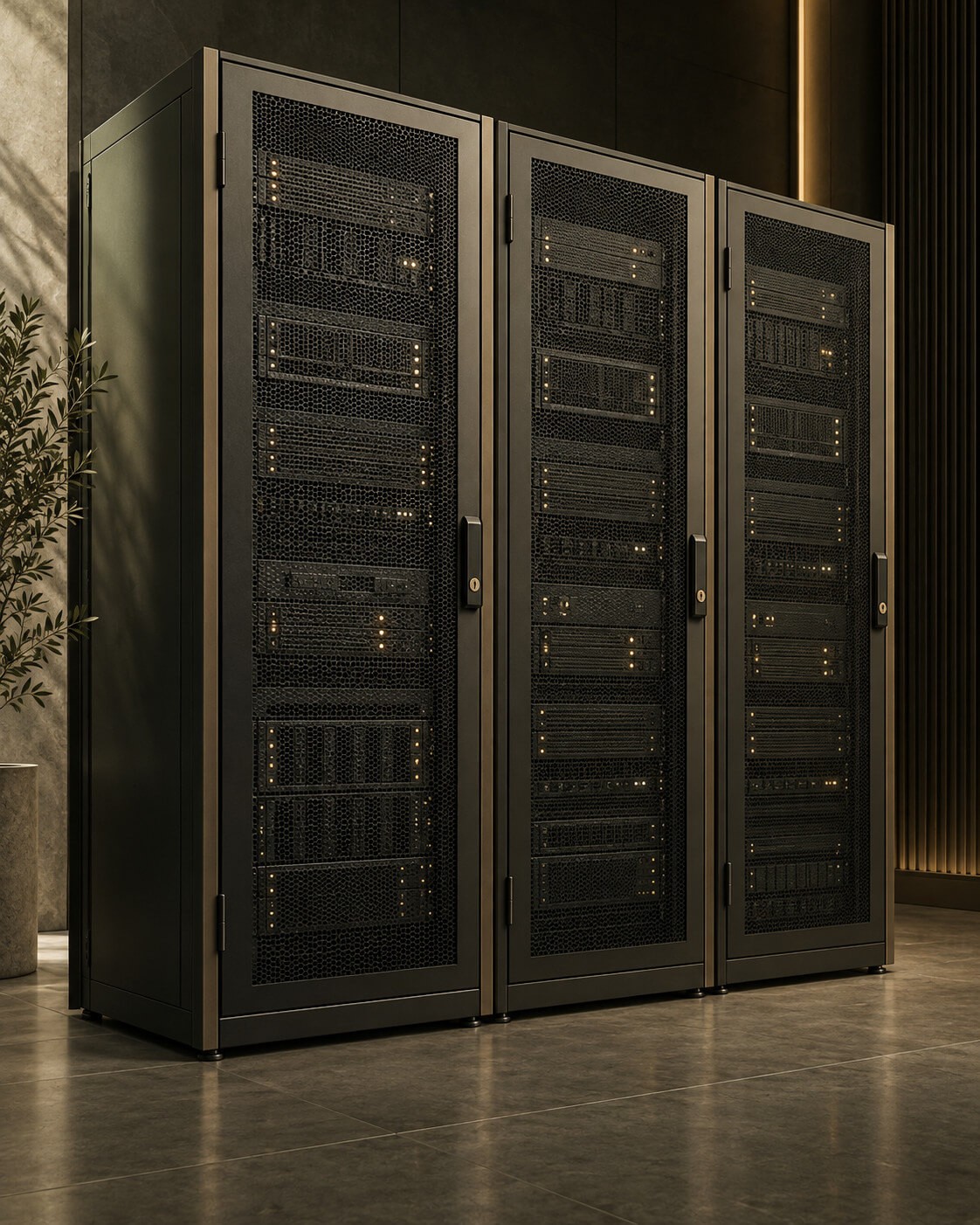 Secure server infrastructure