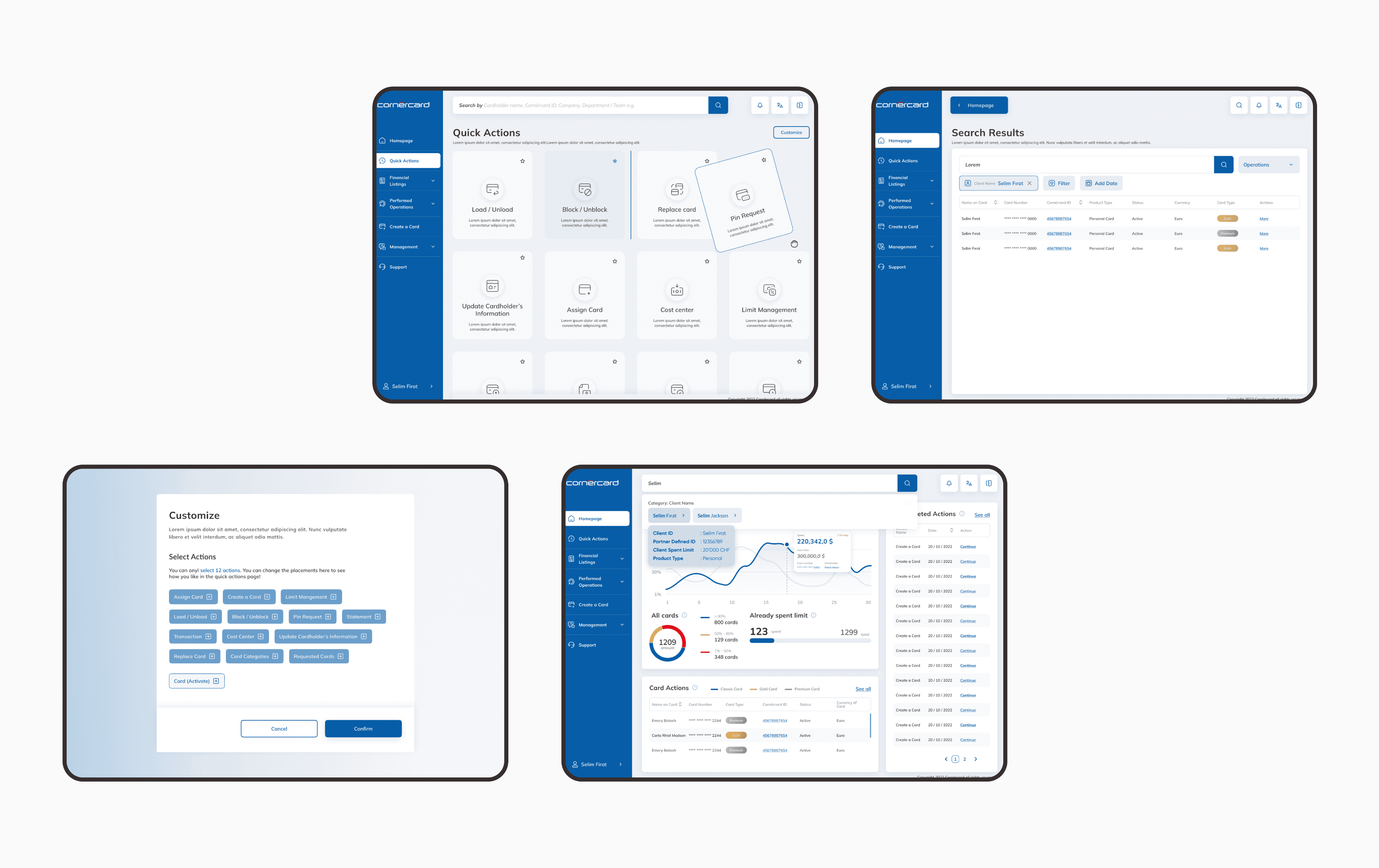 A screenshot of the our staff page