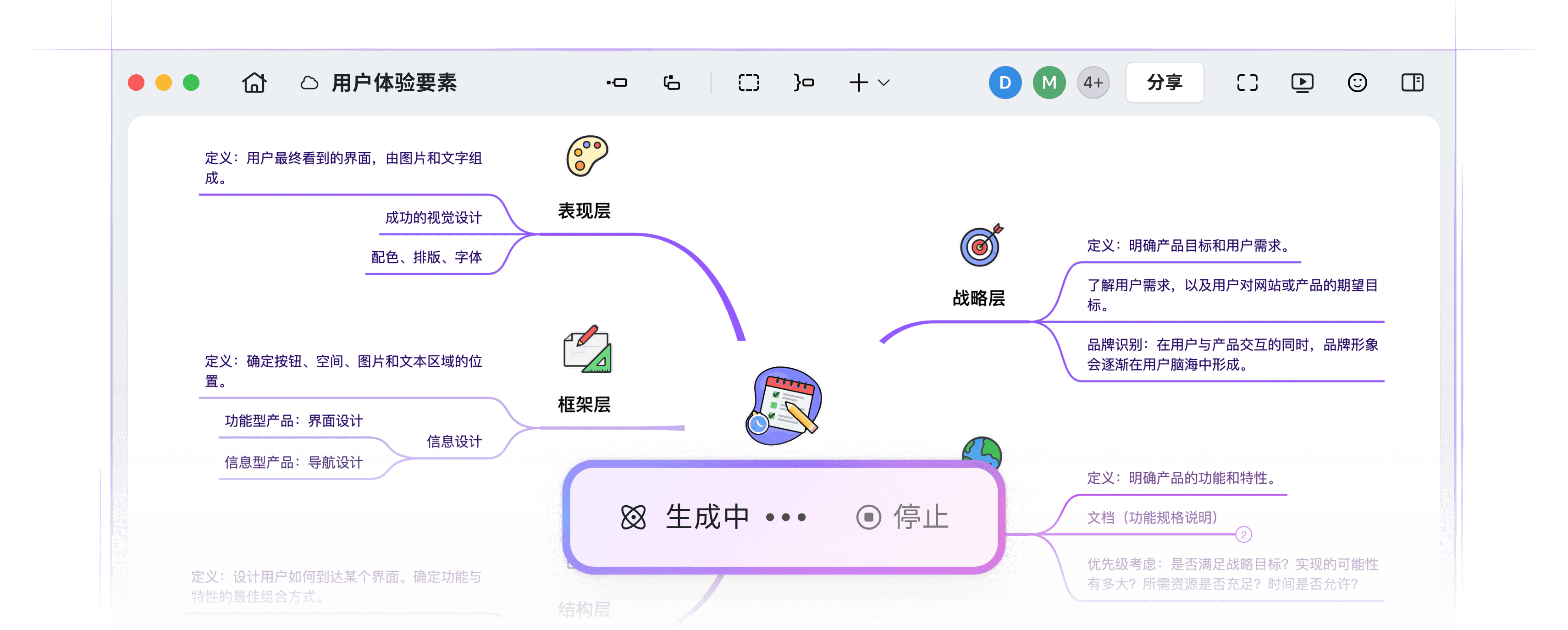 Xmind mind mapping tool for structured thinking, featured template, visual organization.