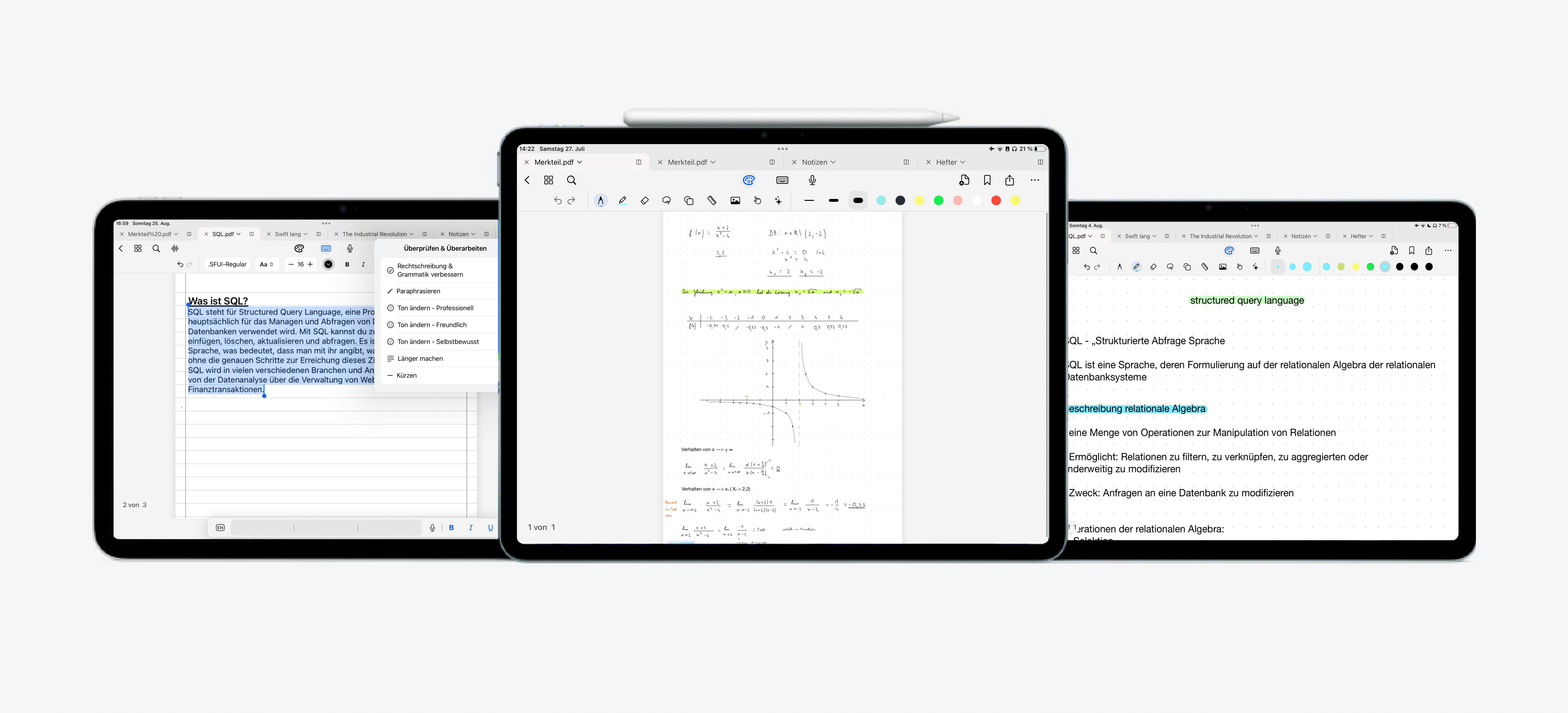 Image showcasing the Oneboard App for iPad