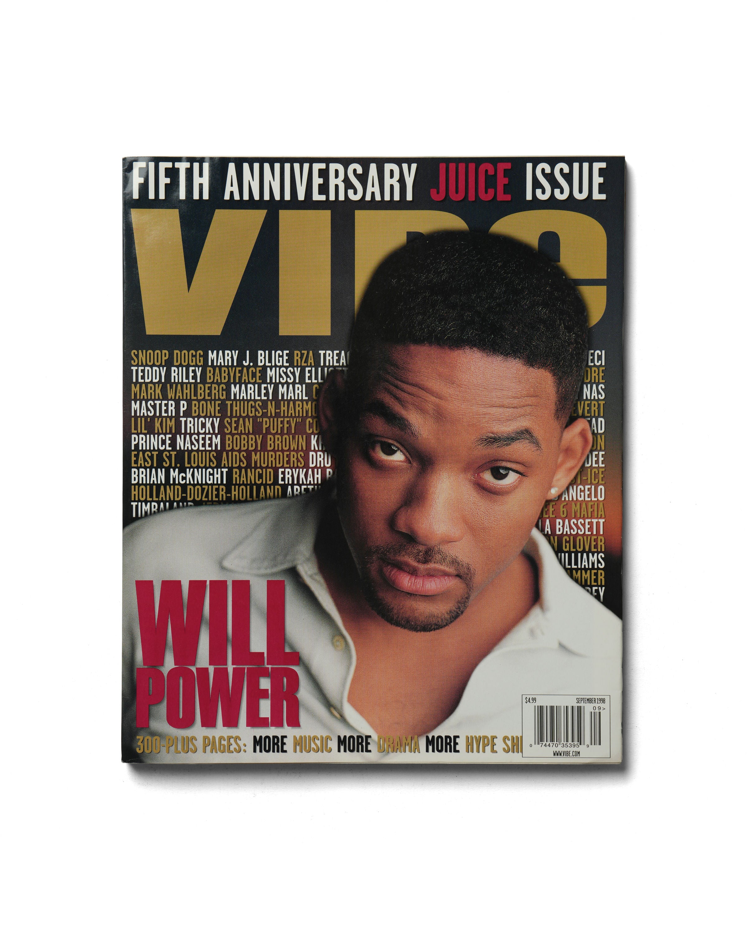 VIBE - September 1998 - Front Cover