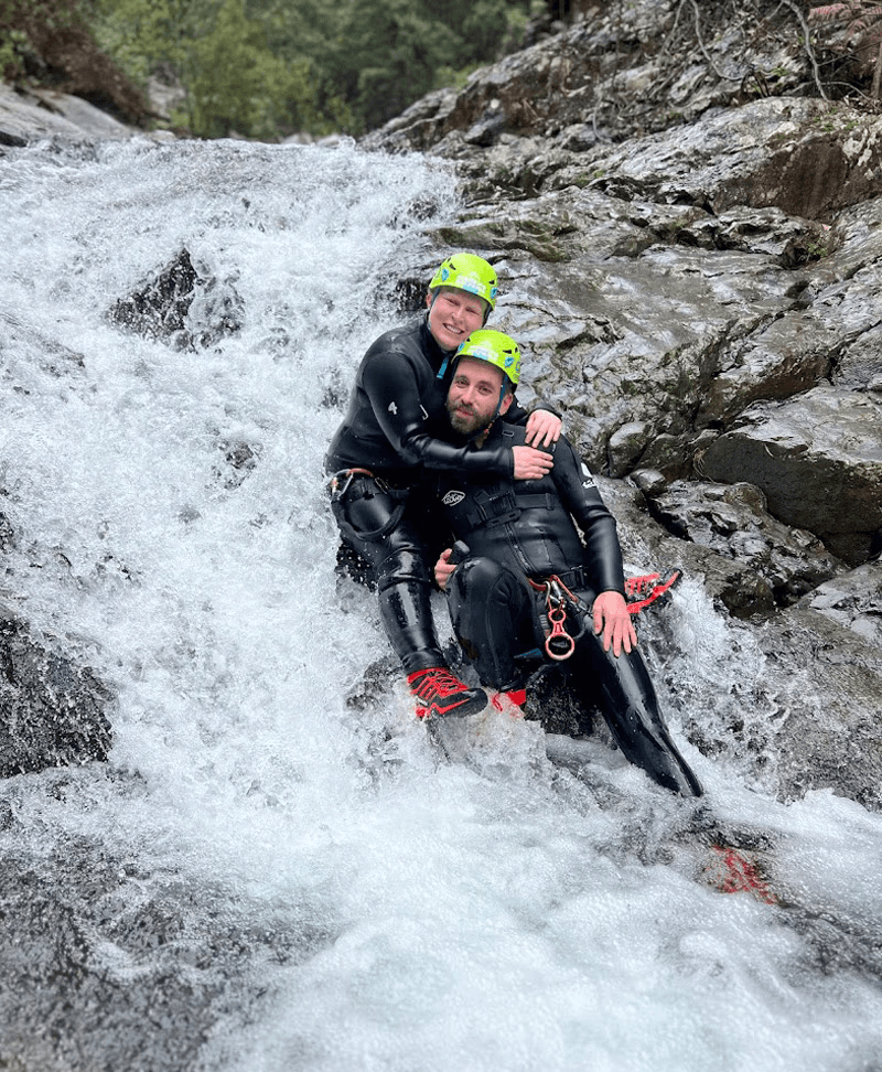 Bella Lunow Canyoning with Madeira Extreme
