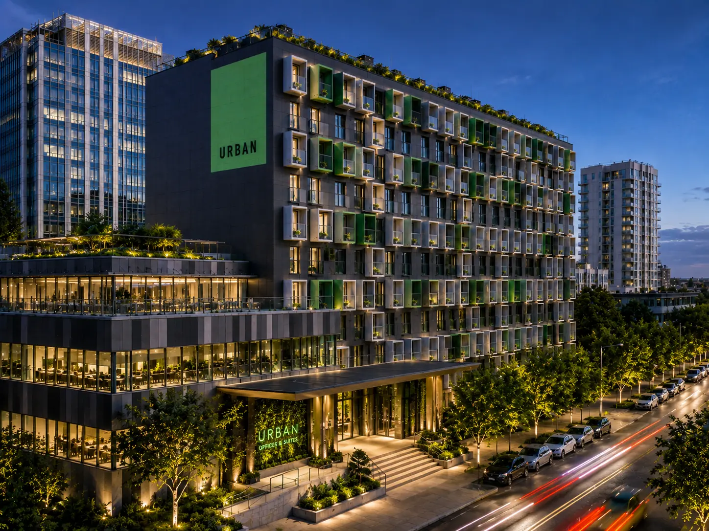 The Urban Horizon building exterior