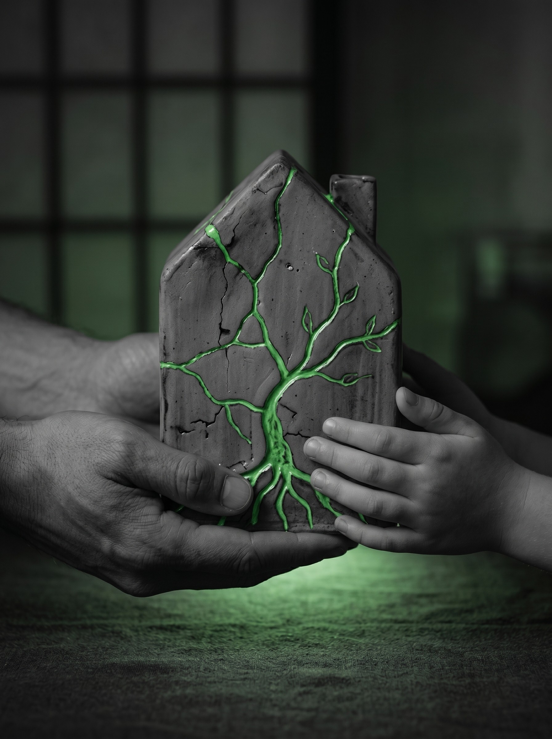 boy holding stock pot