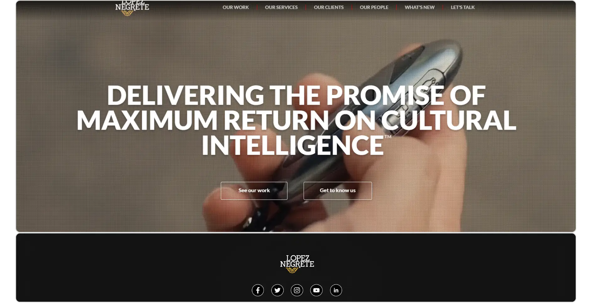 López Negrete Communications Home page