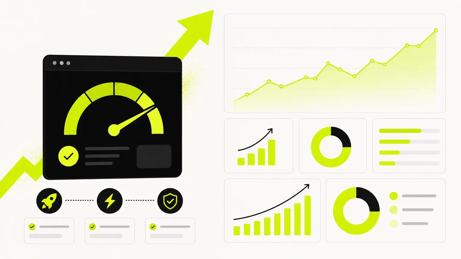 trusted Framer agency — Visual representation of SEO Pagespeed results for Framer websites. for Frummerin Digital