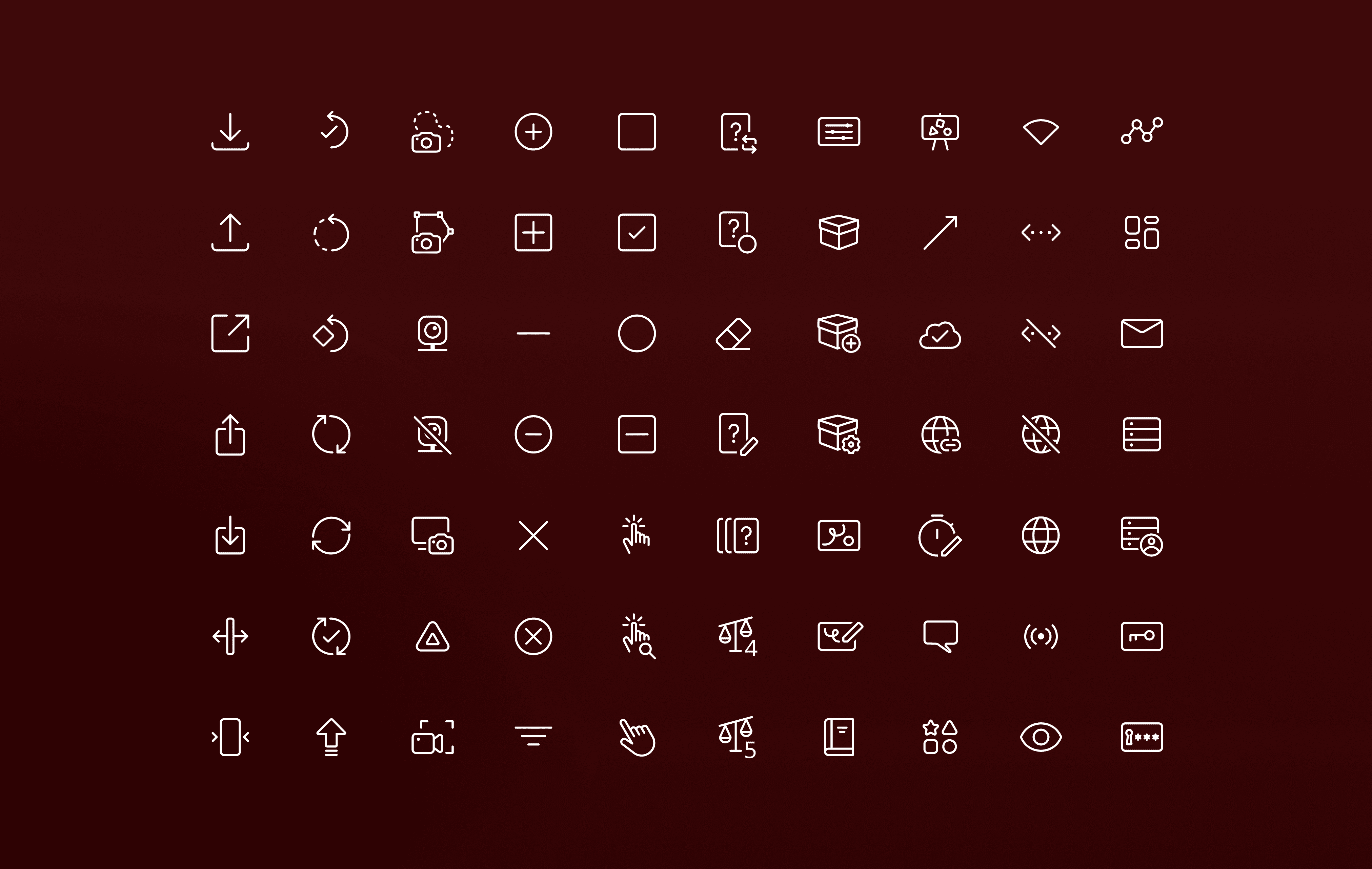 Presentation of work