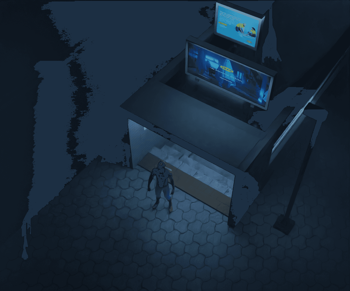 Spiderman at the subway