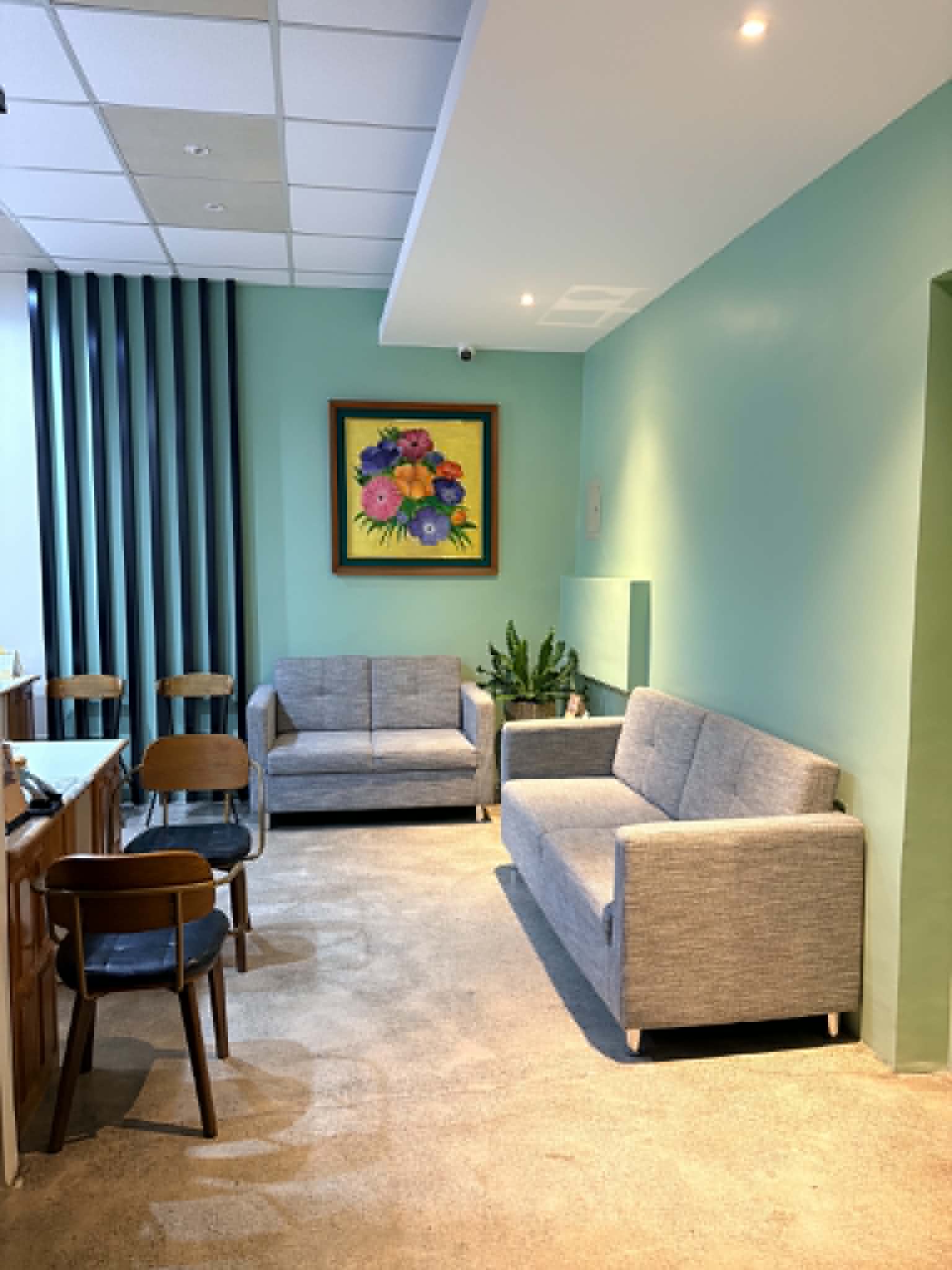 Lounge area