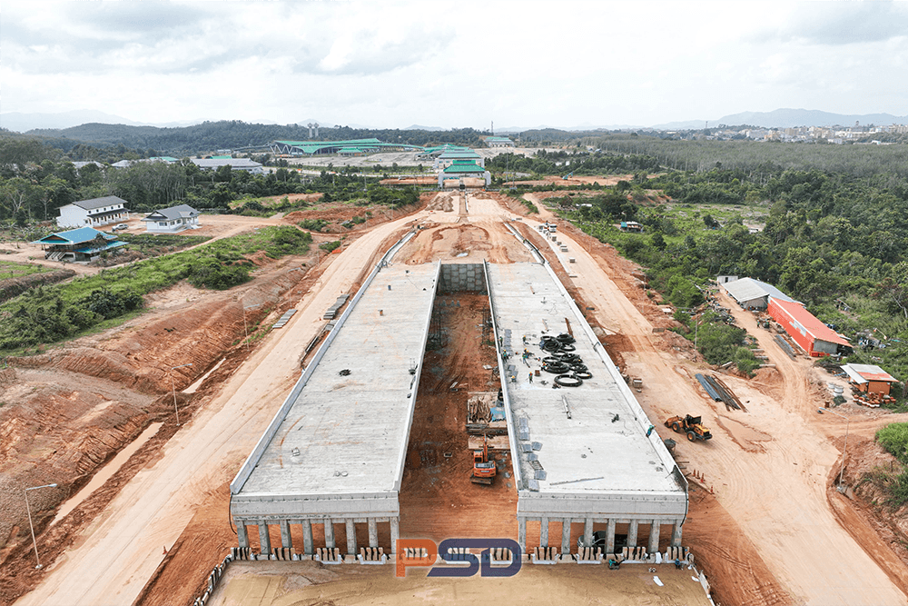 Construction of Highway No. 4