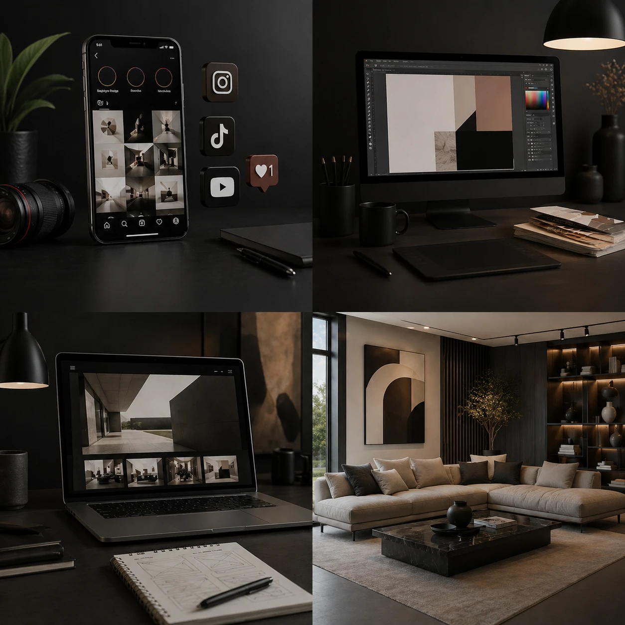 Carré Design Studios Dienstleistungen