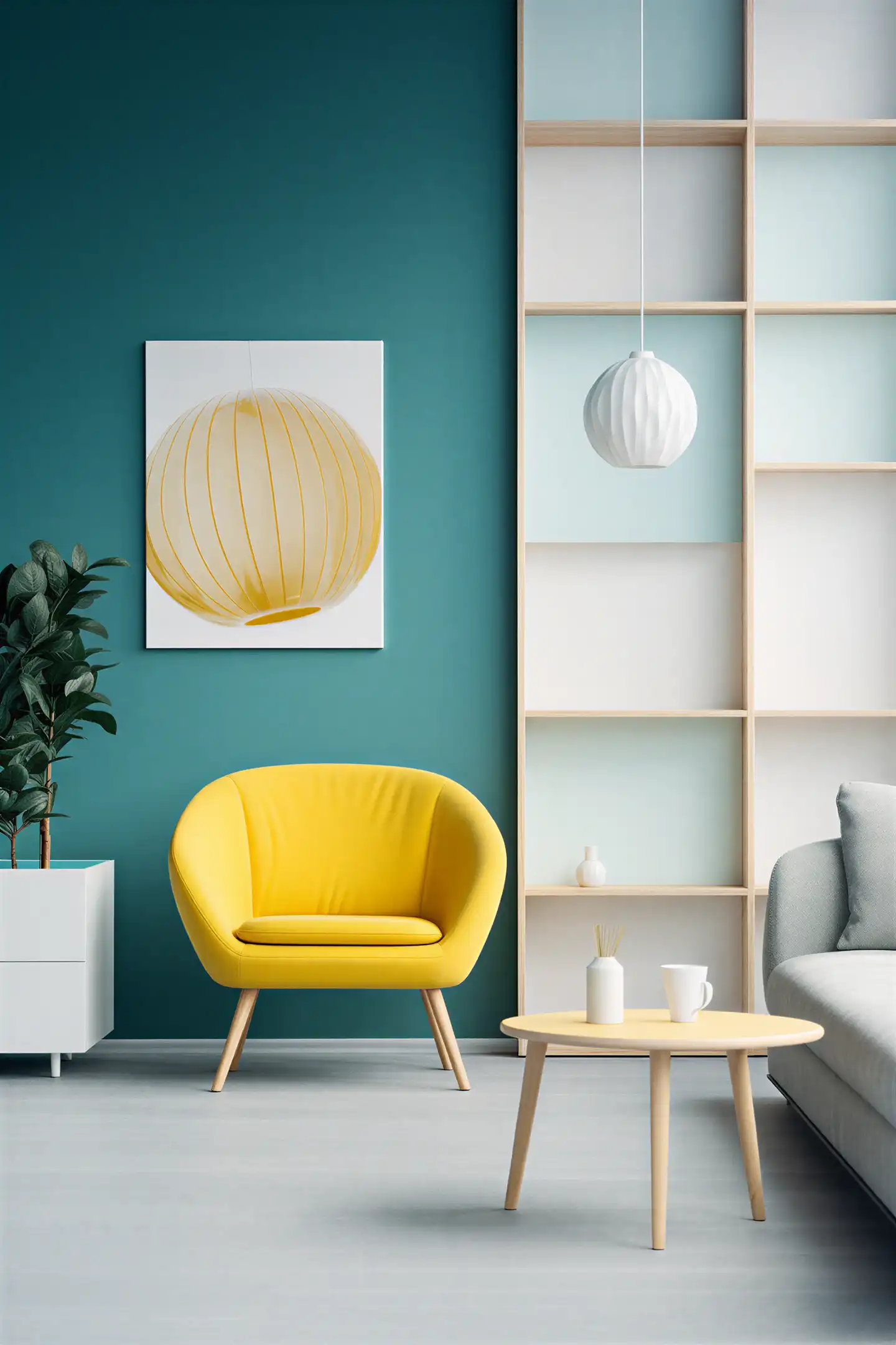 Well-lit bathroom with mirror cabinet and contemporary fittings