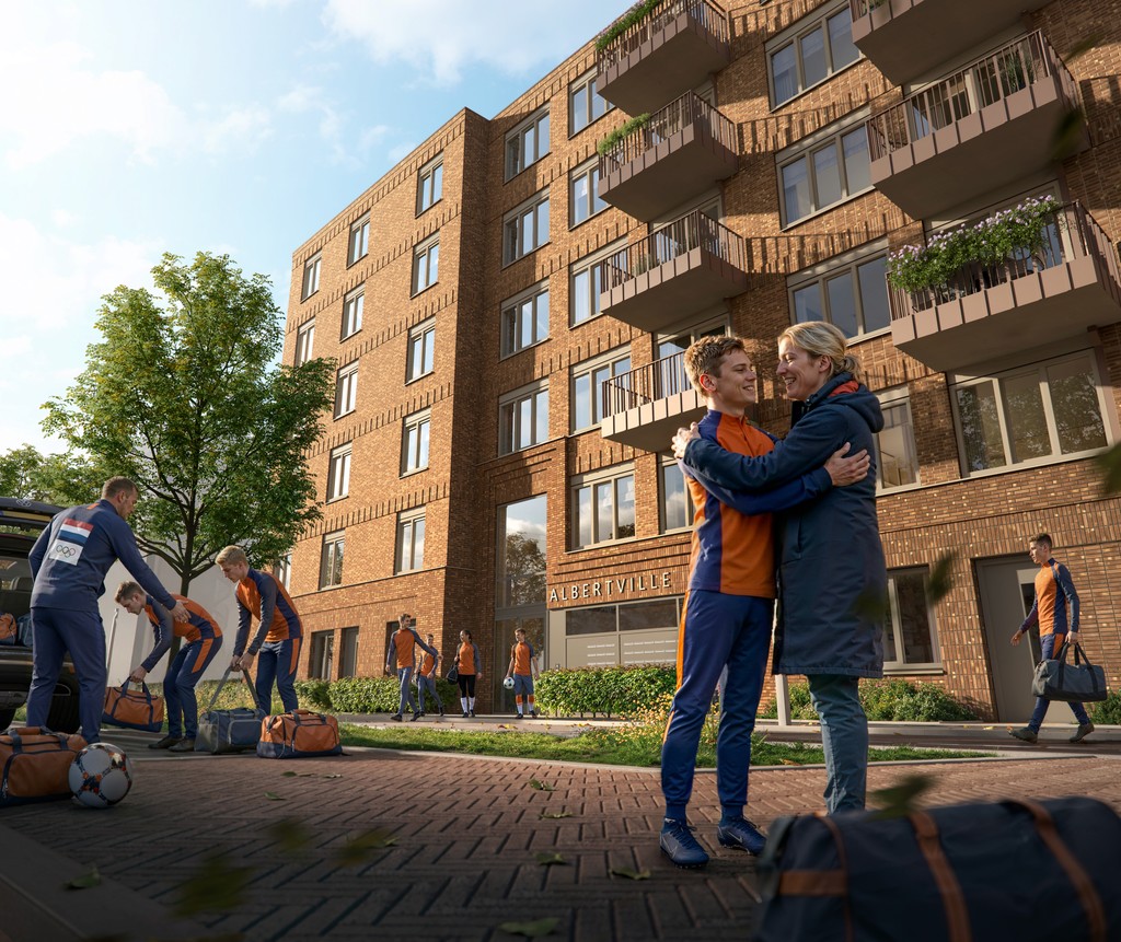 Sport car from the top