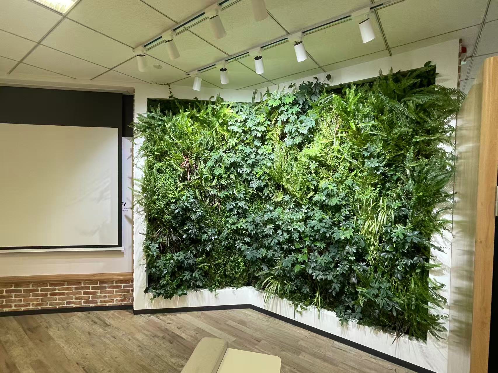 Midori Canada Indoor Greenwall excellent healthy biophilic design