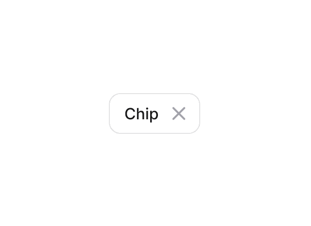 Chip UI Component