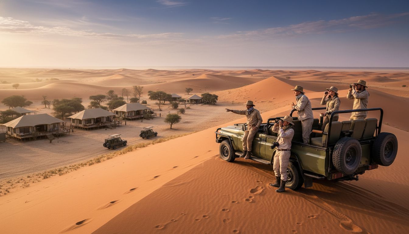 Namibia desert safari