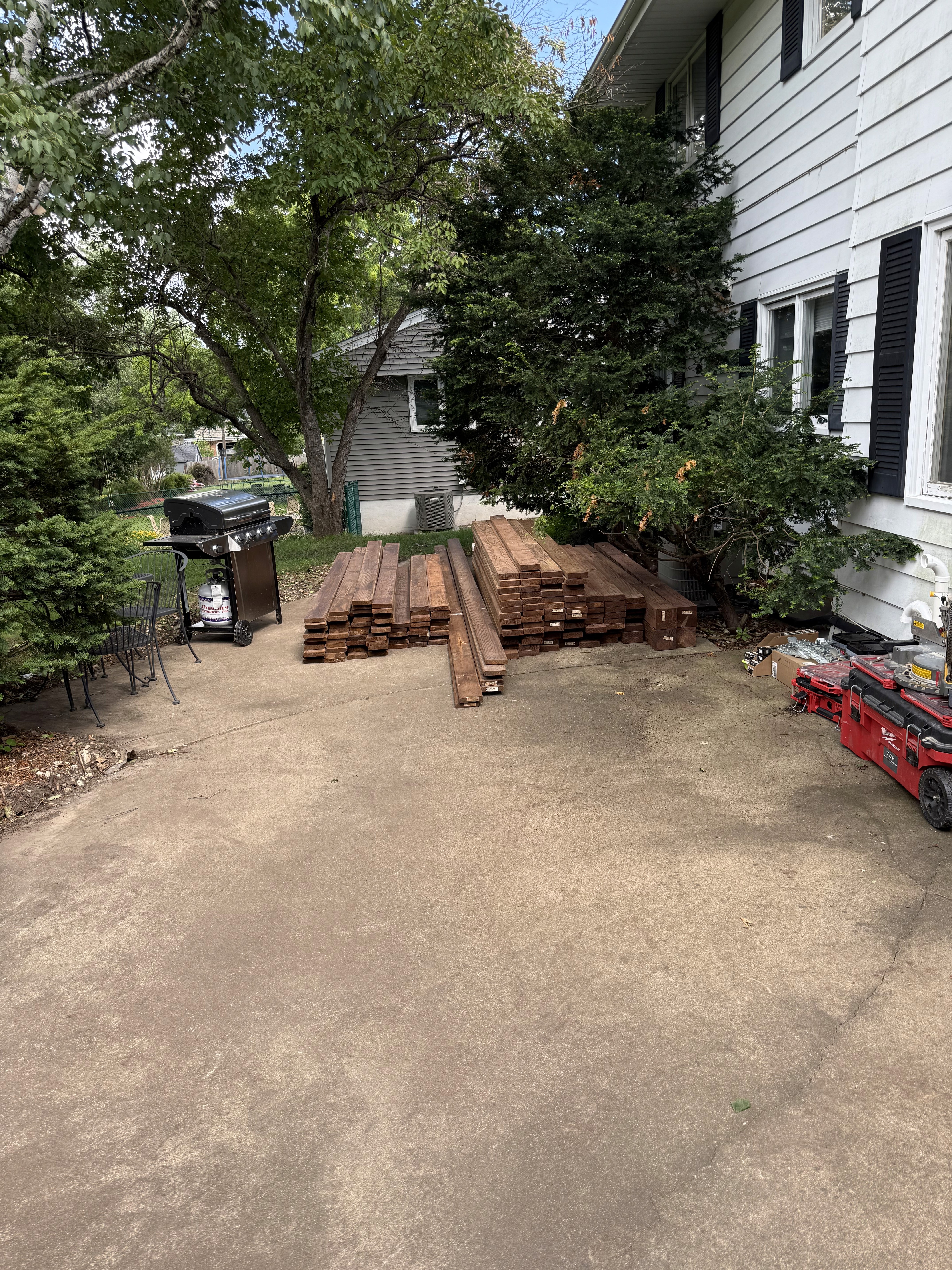 Deck building materrials