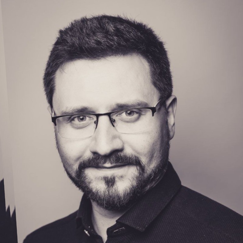 man smiling to the camera