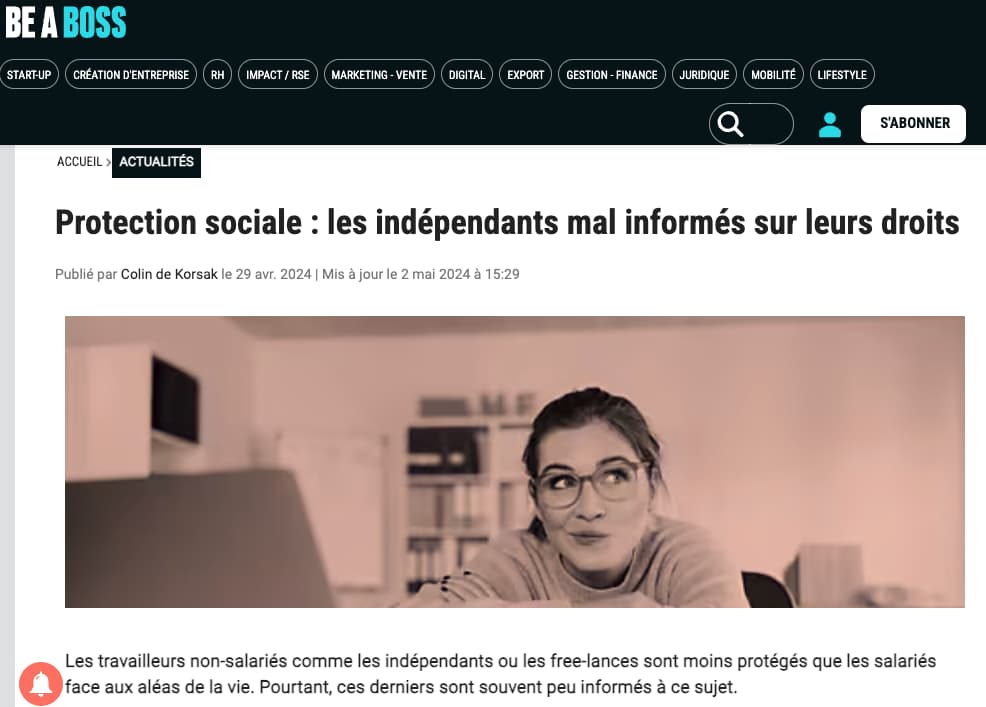 be a boss lilycare prevoyance independants