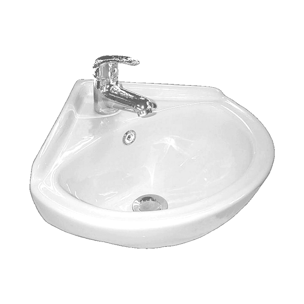 Wall-hung Triangle Basin