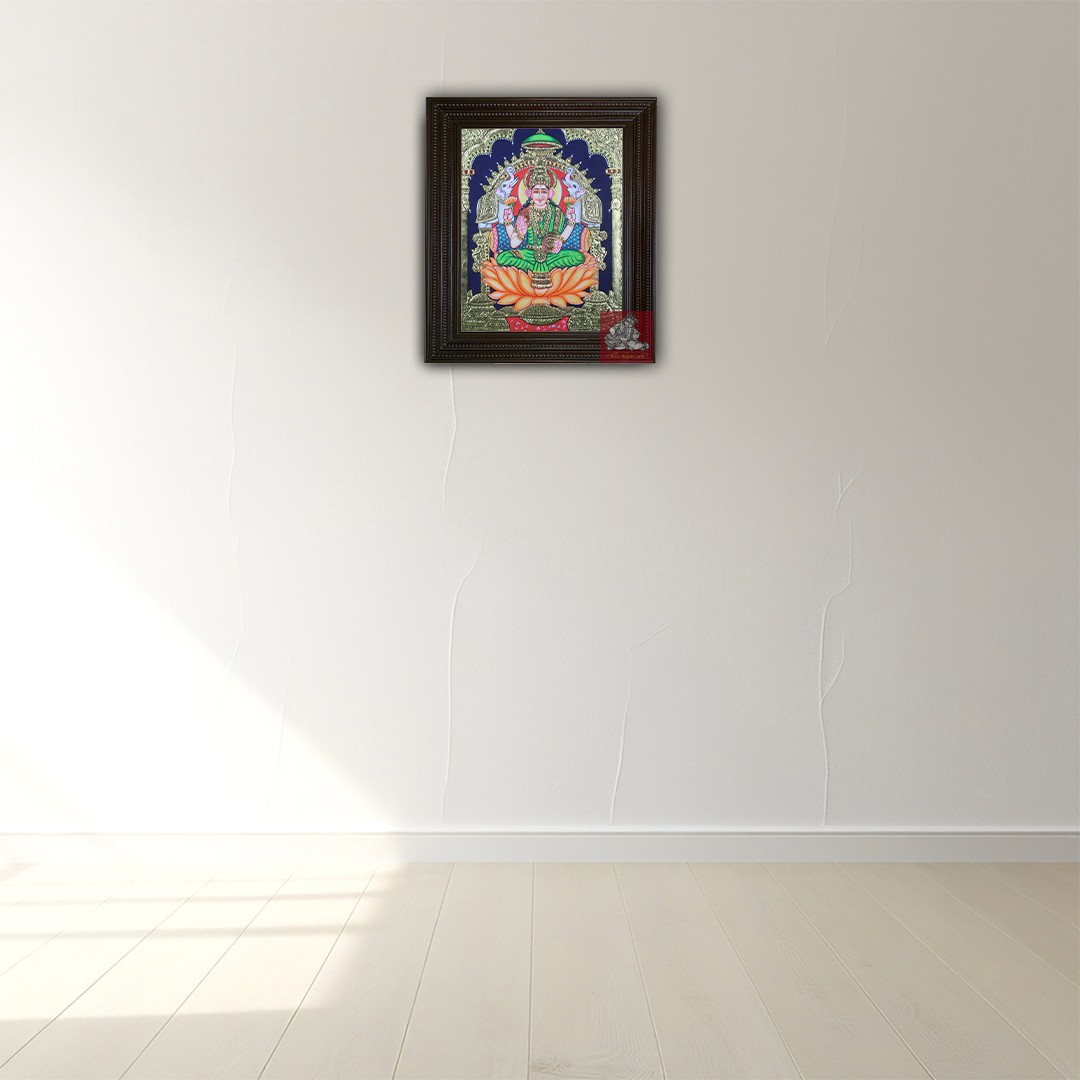 Goddess Lakshmi Tanjore Paintings