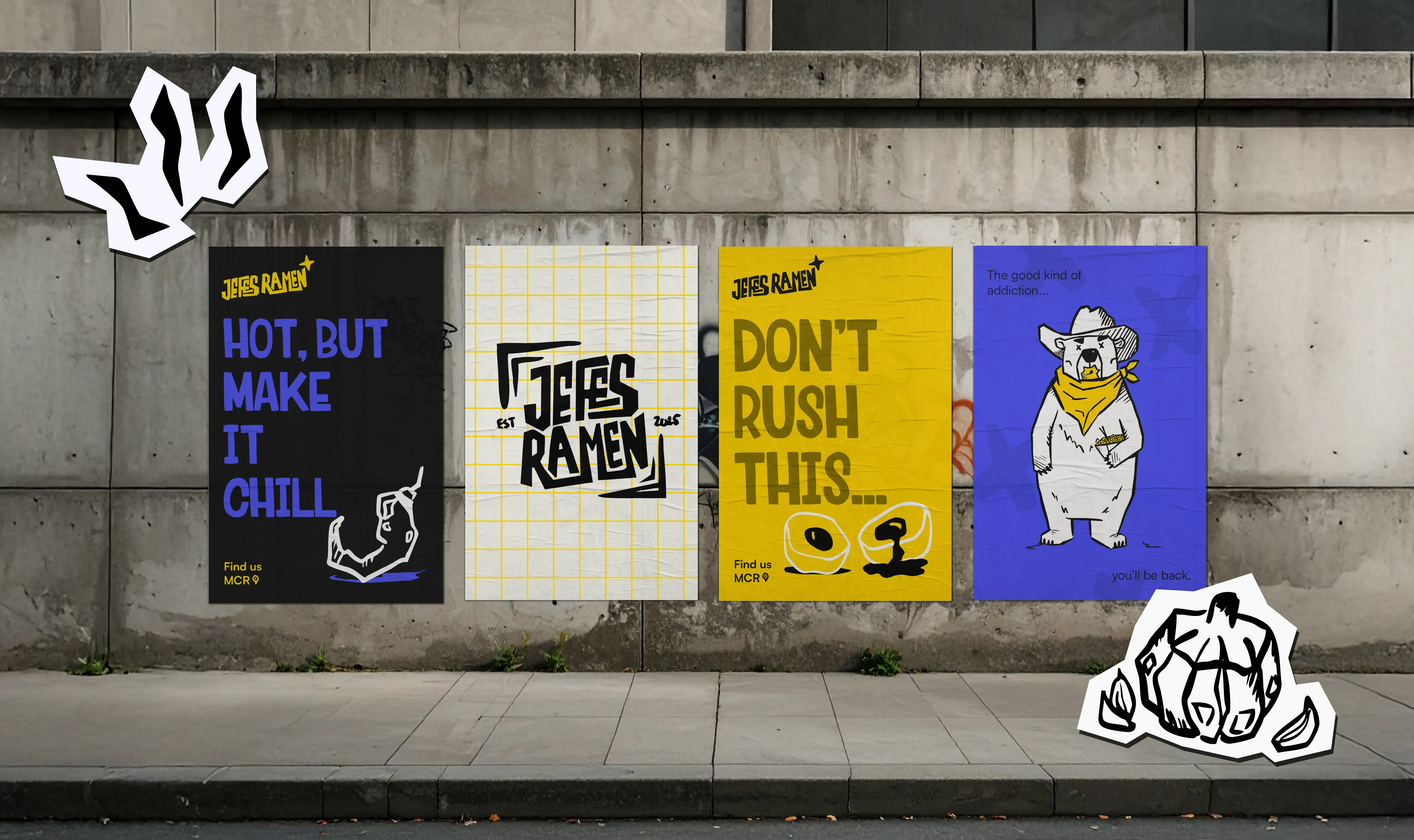 Jefe's Ramen Posters