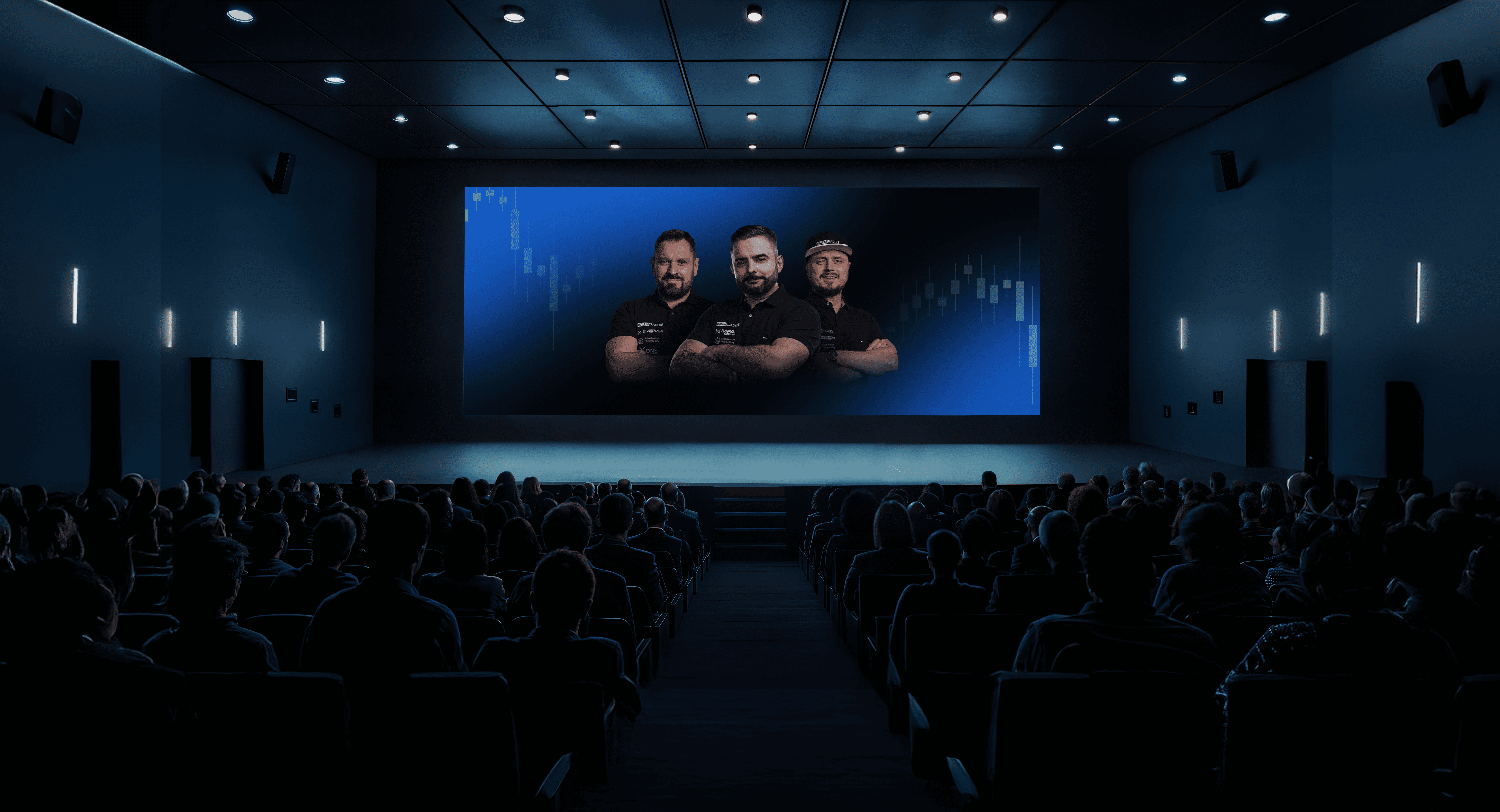 audience in a conference