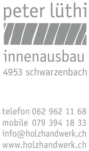 Logo Peter Lüthi Innenausbau